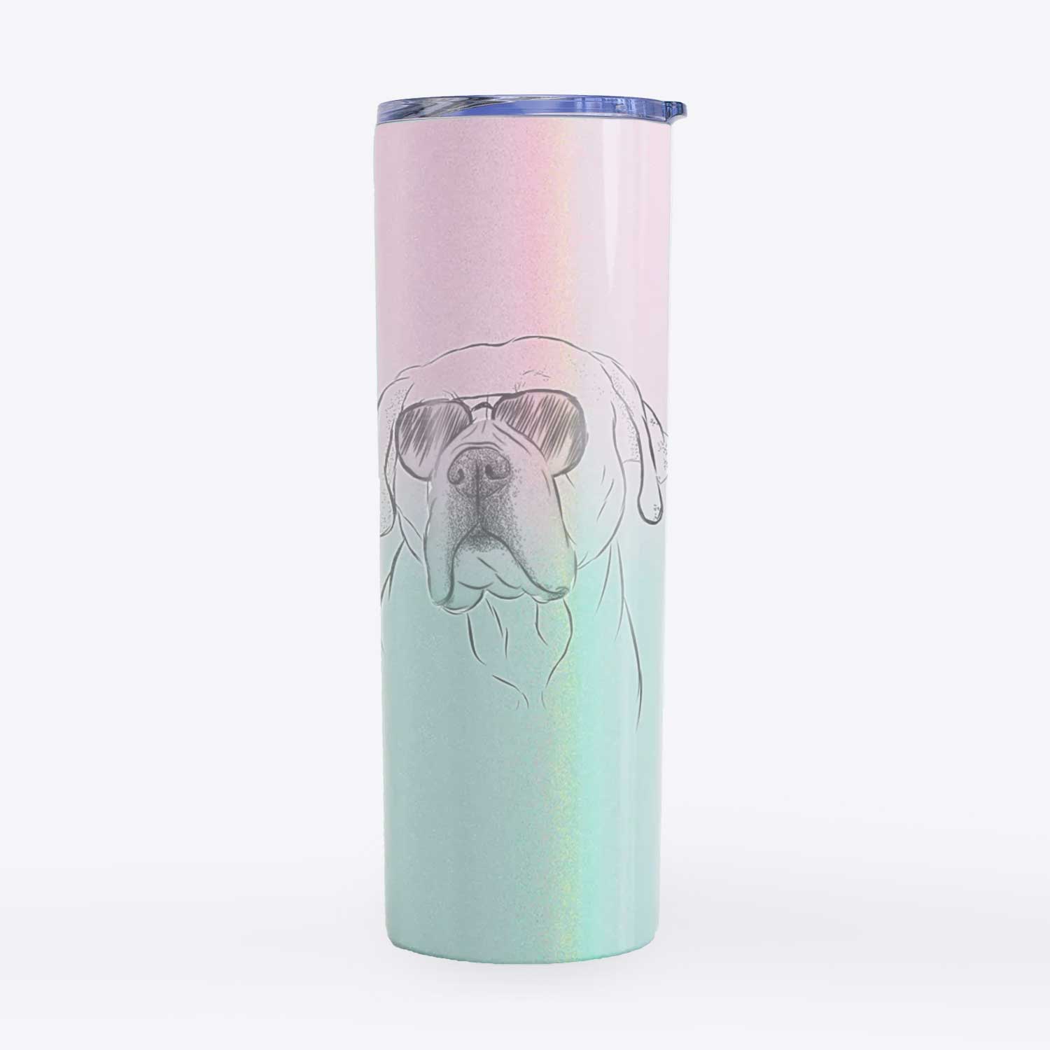 Nora the American Bulldog Mix - 20oz Skinny Tumbler