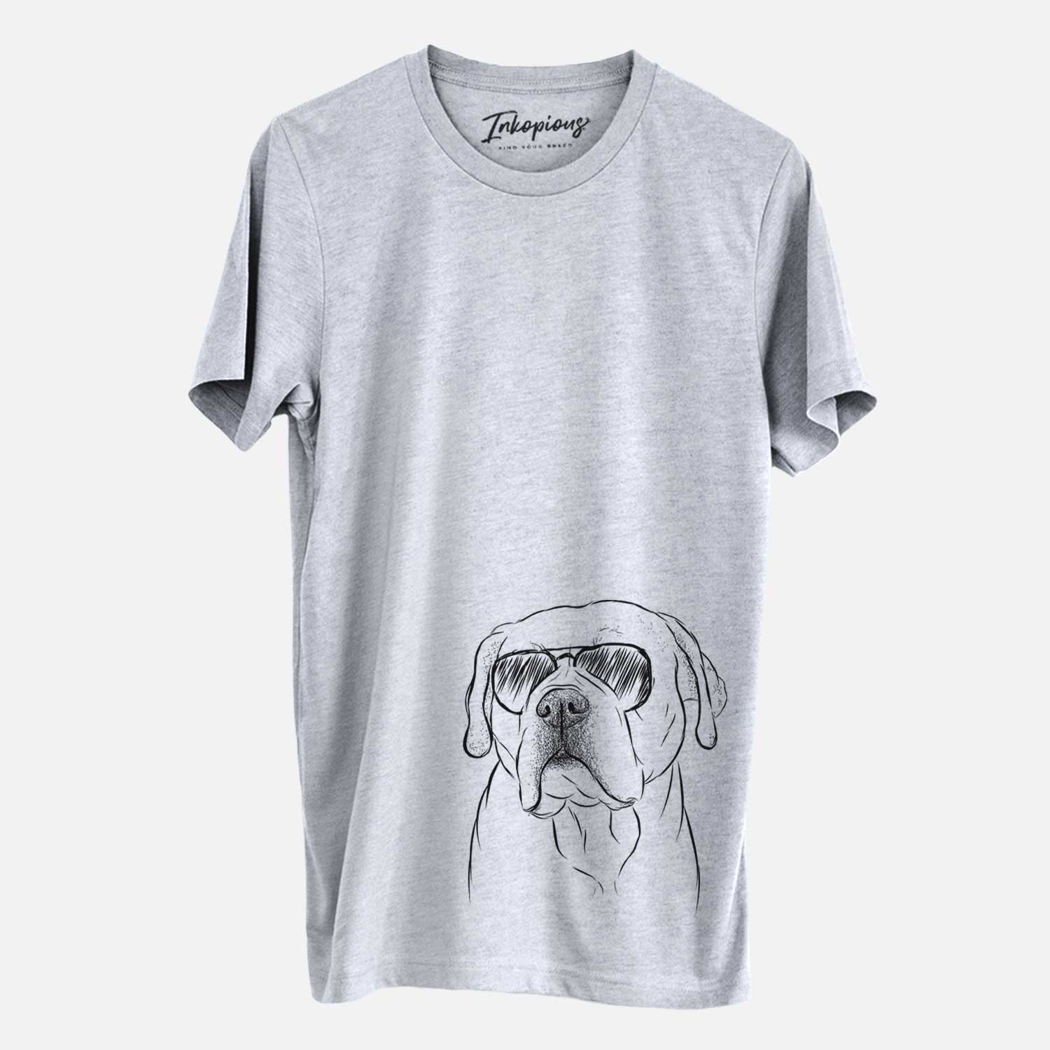 Aviator Nora the American Bulldog Mix - Unisex Crewneck