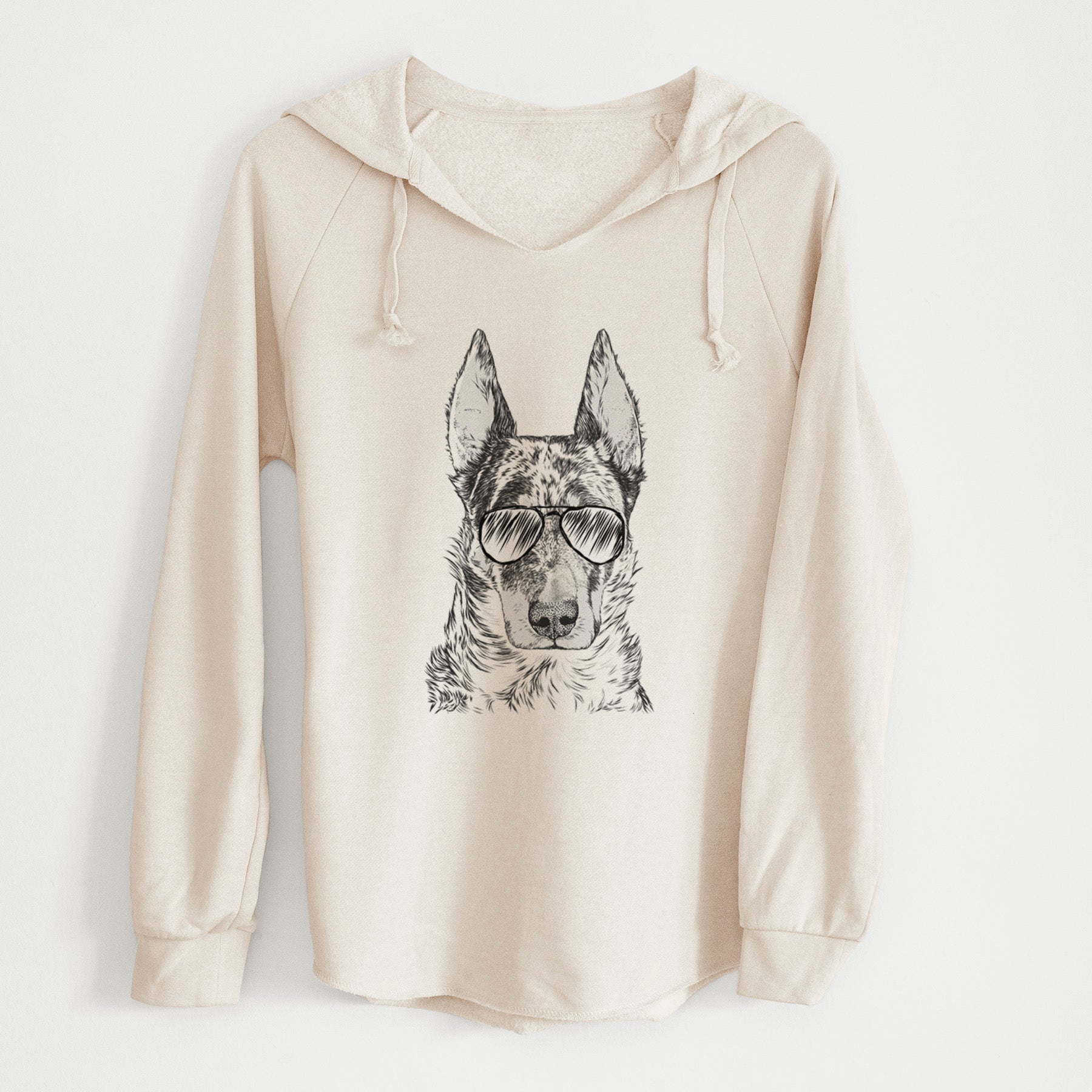 Aviator Nori the Beauceron - Cali Wave Hooded Sweatshirt