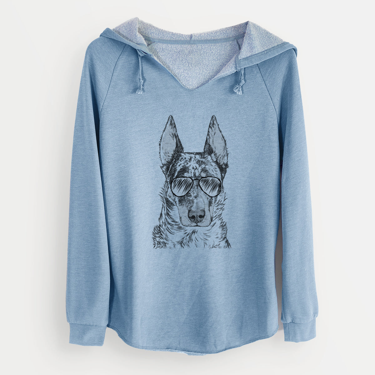 Aviator Nori the Beauceron - Cali Wave Hooded Sweatshirt