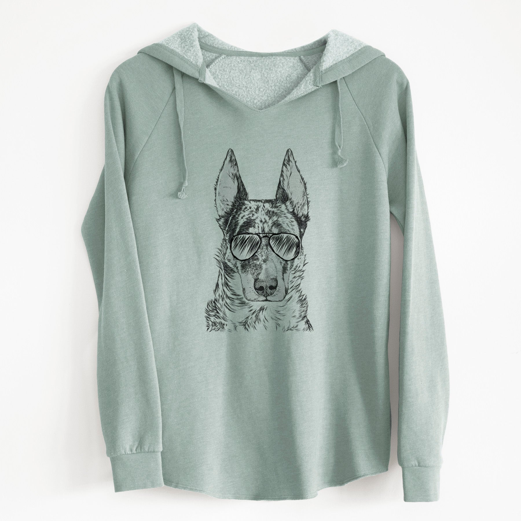 Aviator Nori the Beauceron - Cali Wave Hooded Sweatshirt