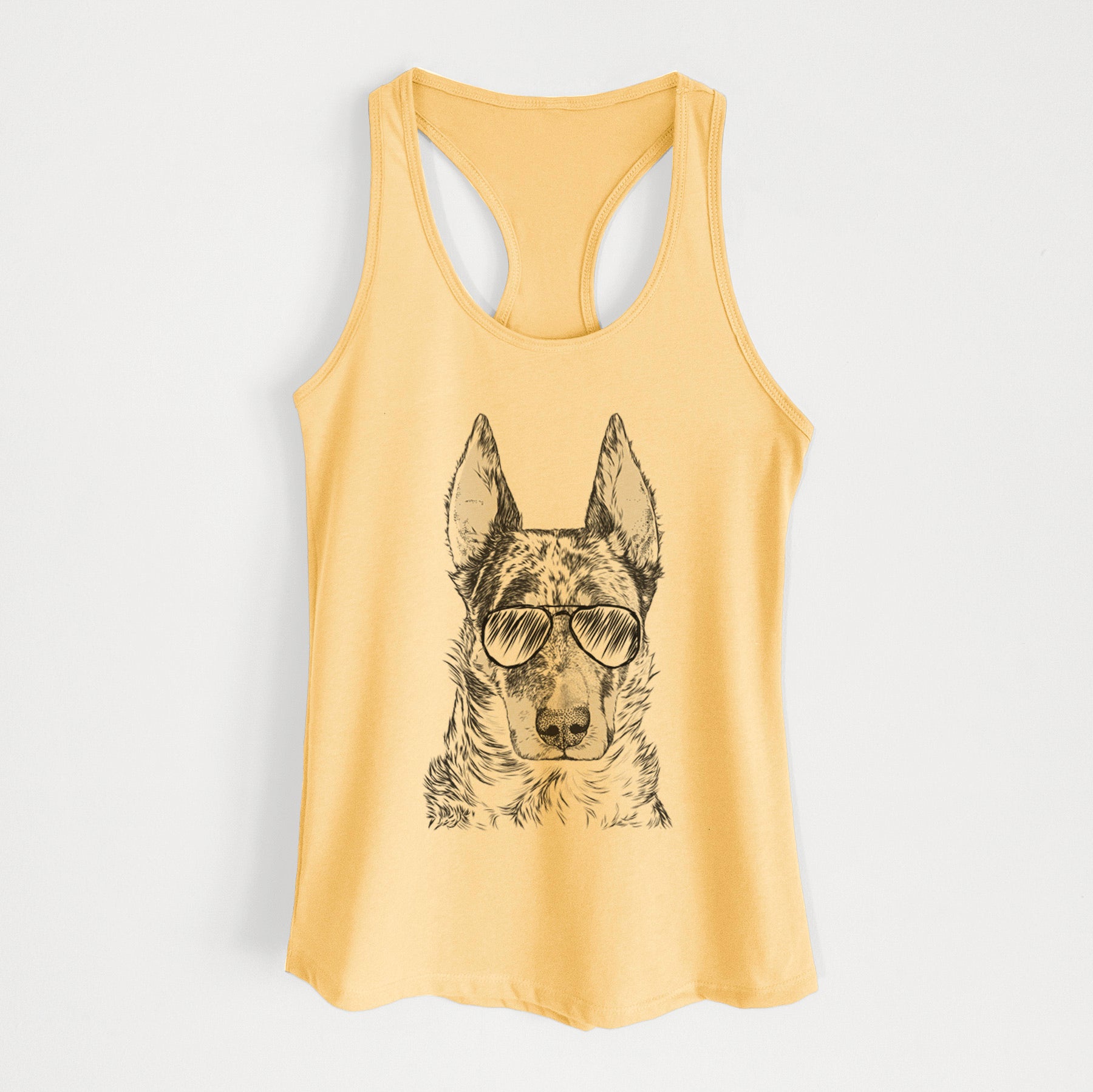 Nori the Beauceron - Women's Racerback Tanktop