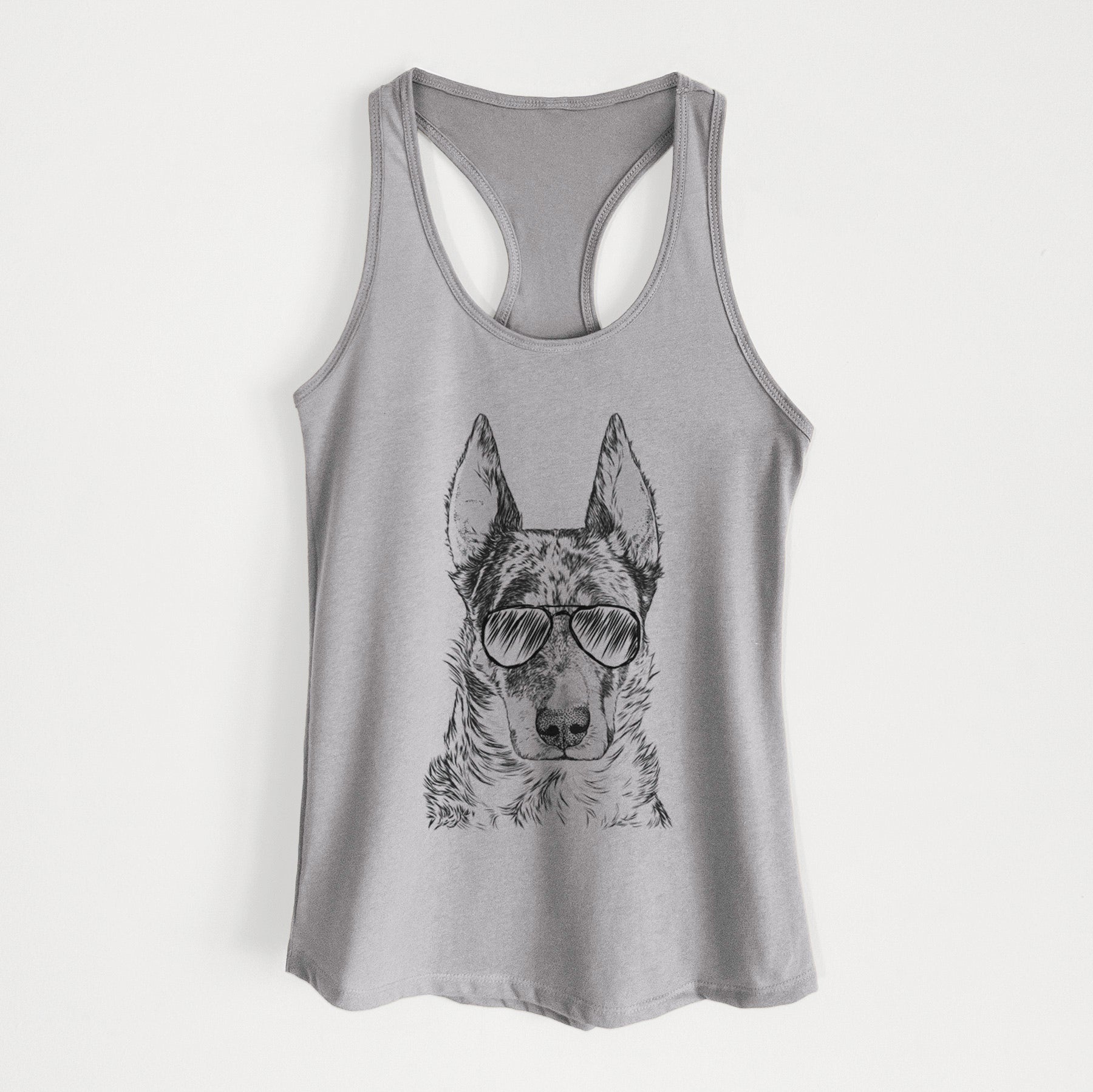 Nori the Beauceron - Women's Racerback Tanktop