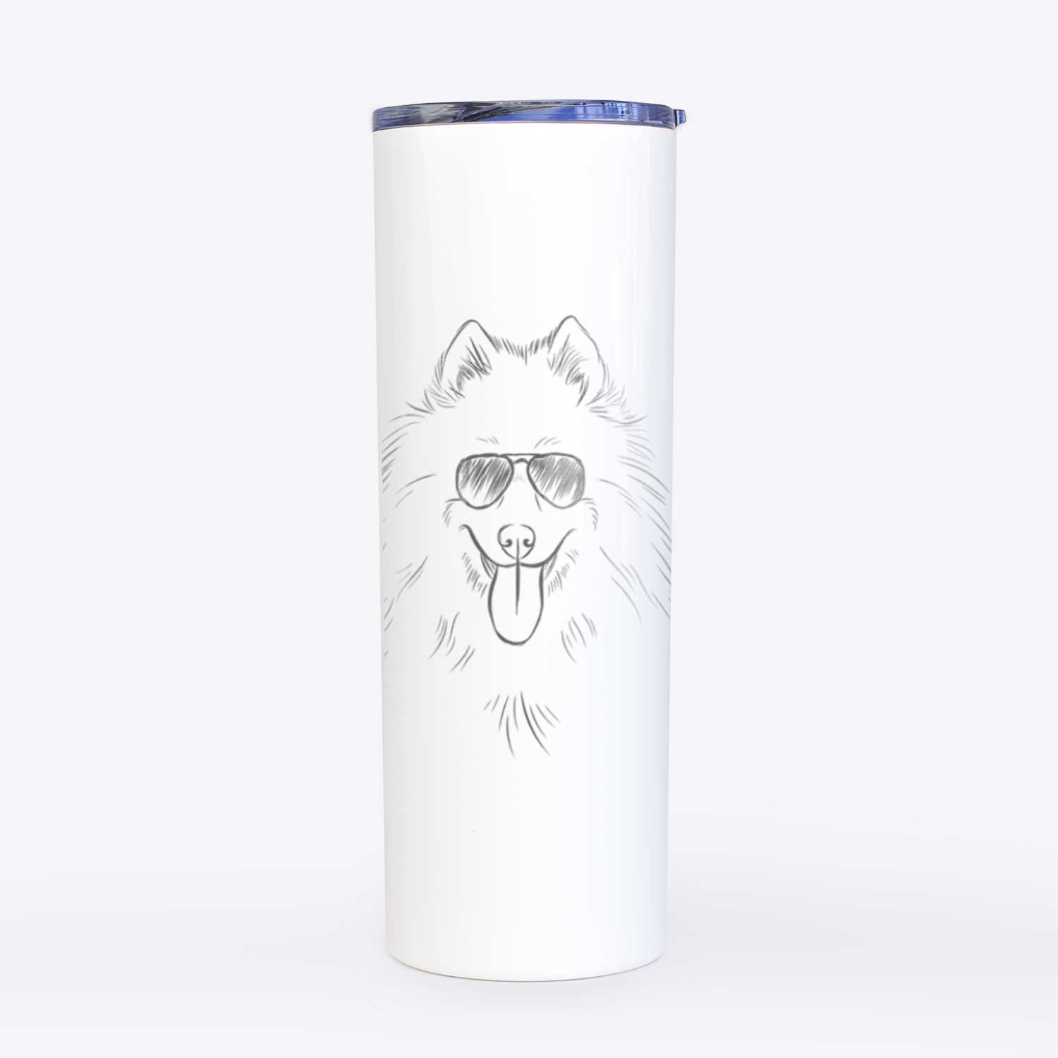 Nova the Samoyed - 20oz Skinny Tumbler