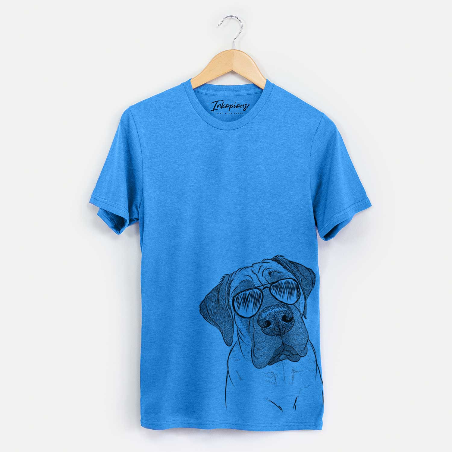 Aviator Nutterbutter the English Mastiff - Unisex Crewneck