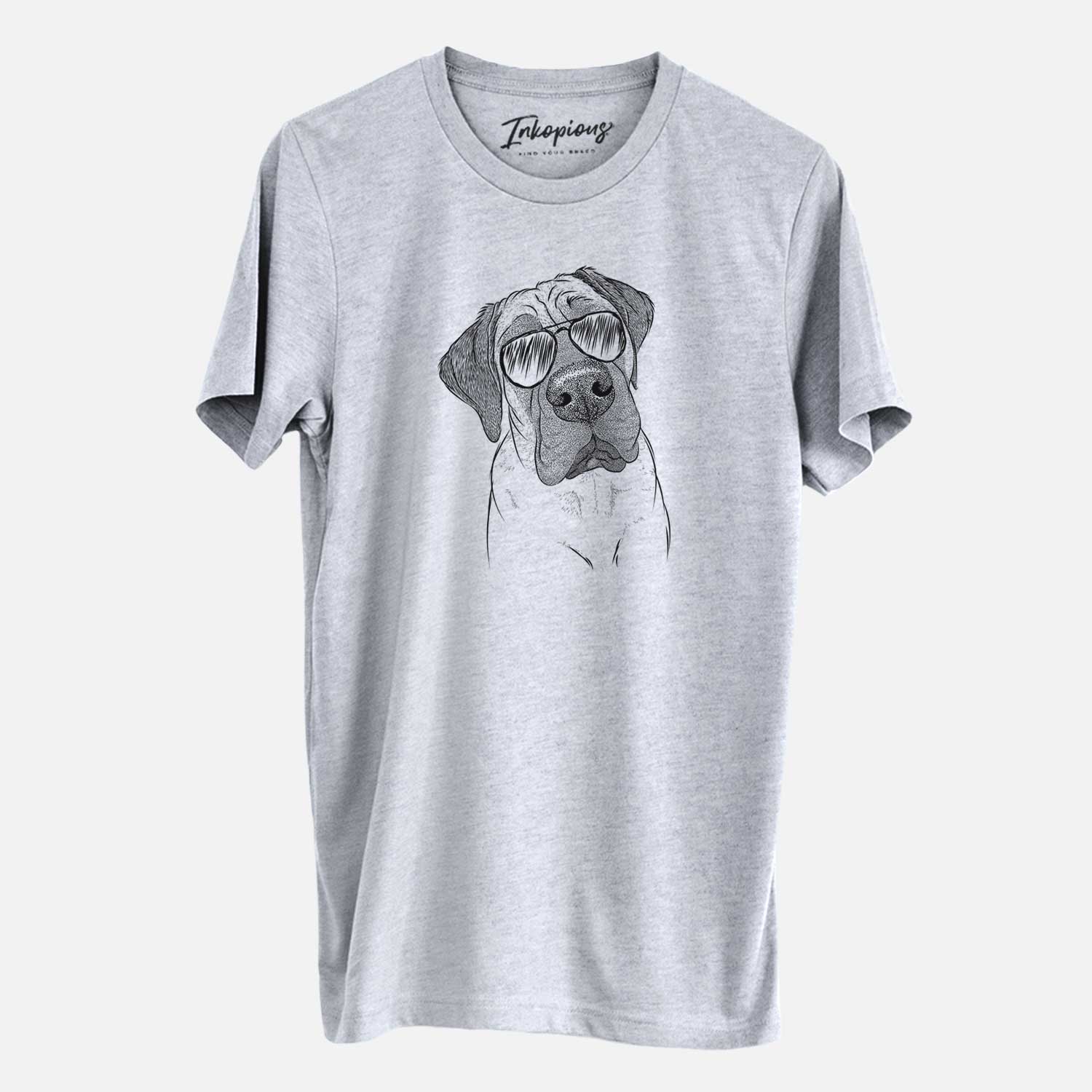 Aviator Nutterbutter the English Mastiff - Unisex Crewneck