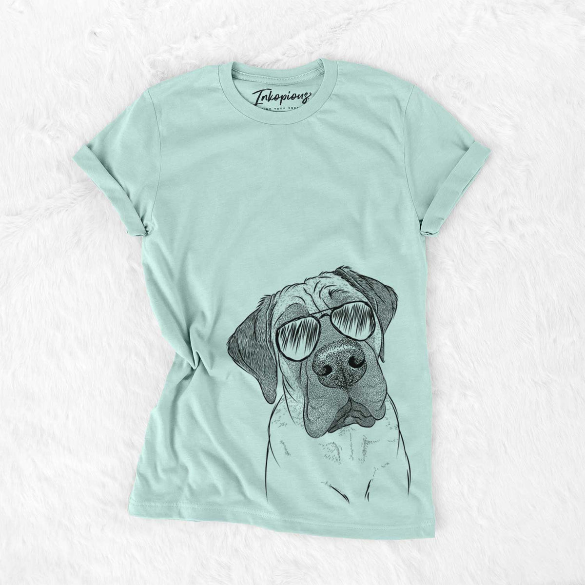 Aviator Nutterbutter the English Mastiff - Unisex Crewneck