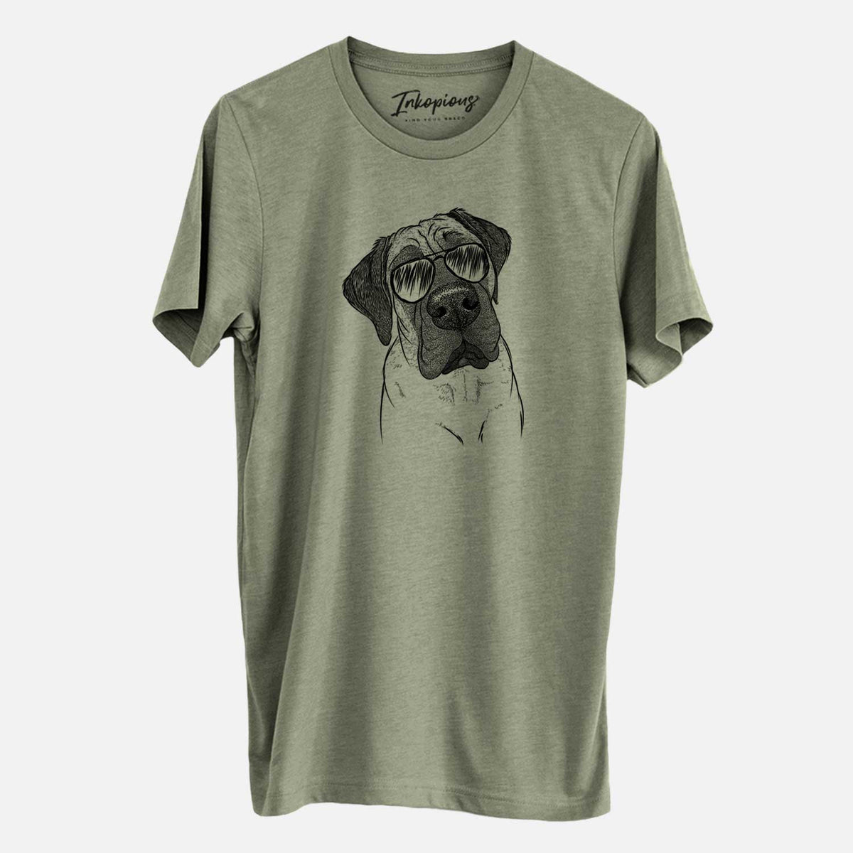 Aviator Nutterbutter the English Mastiff - Unisex Crewneck