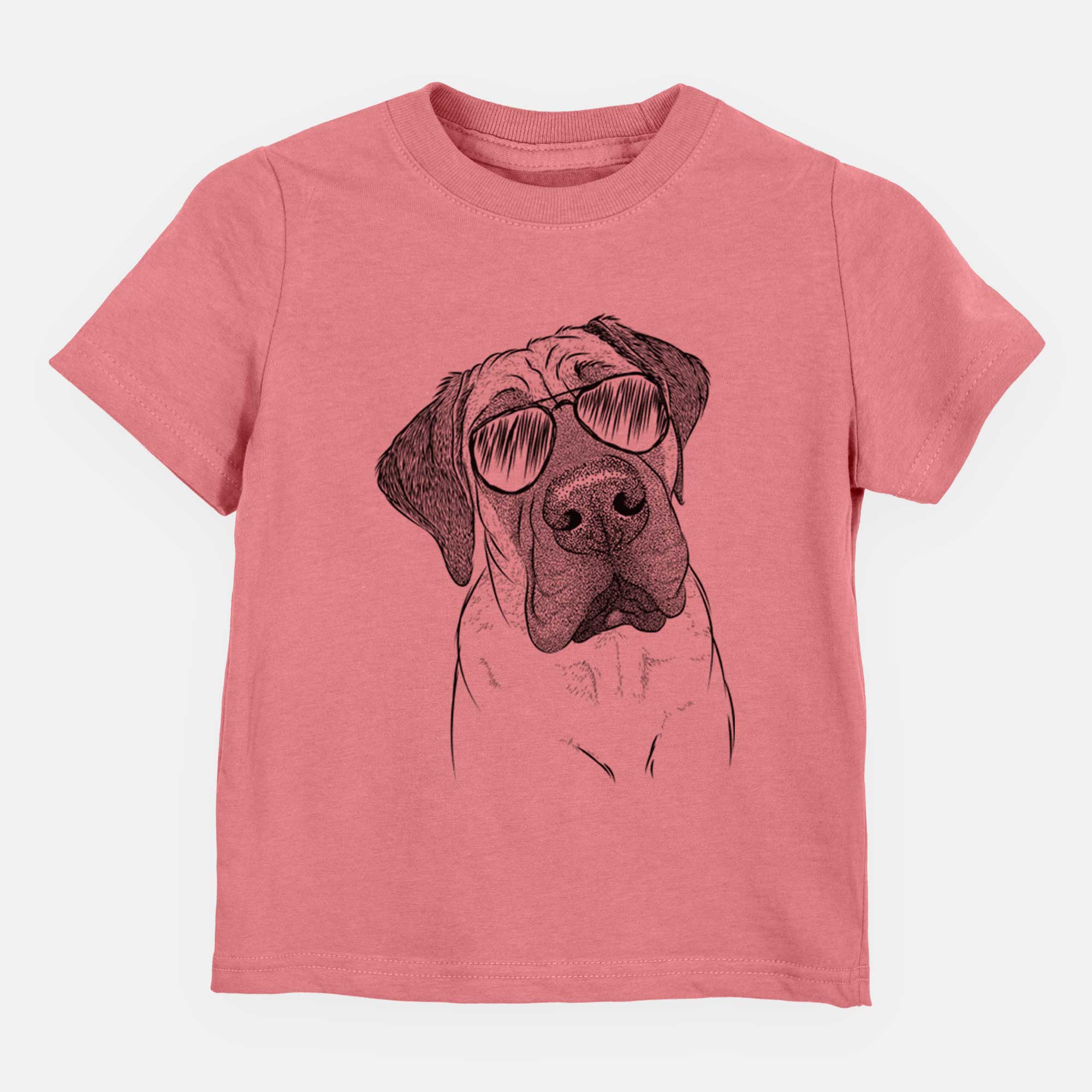 Aviator NutterButter the English Mastiff - Kids/Youth/Toddler Shirt