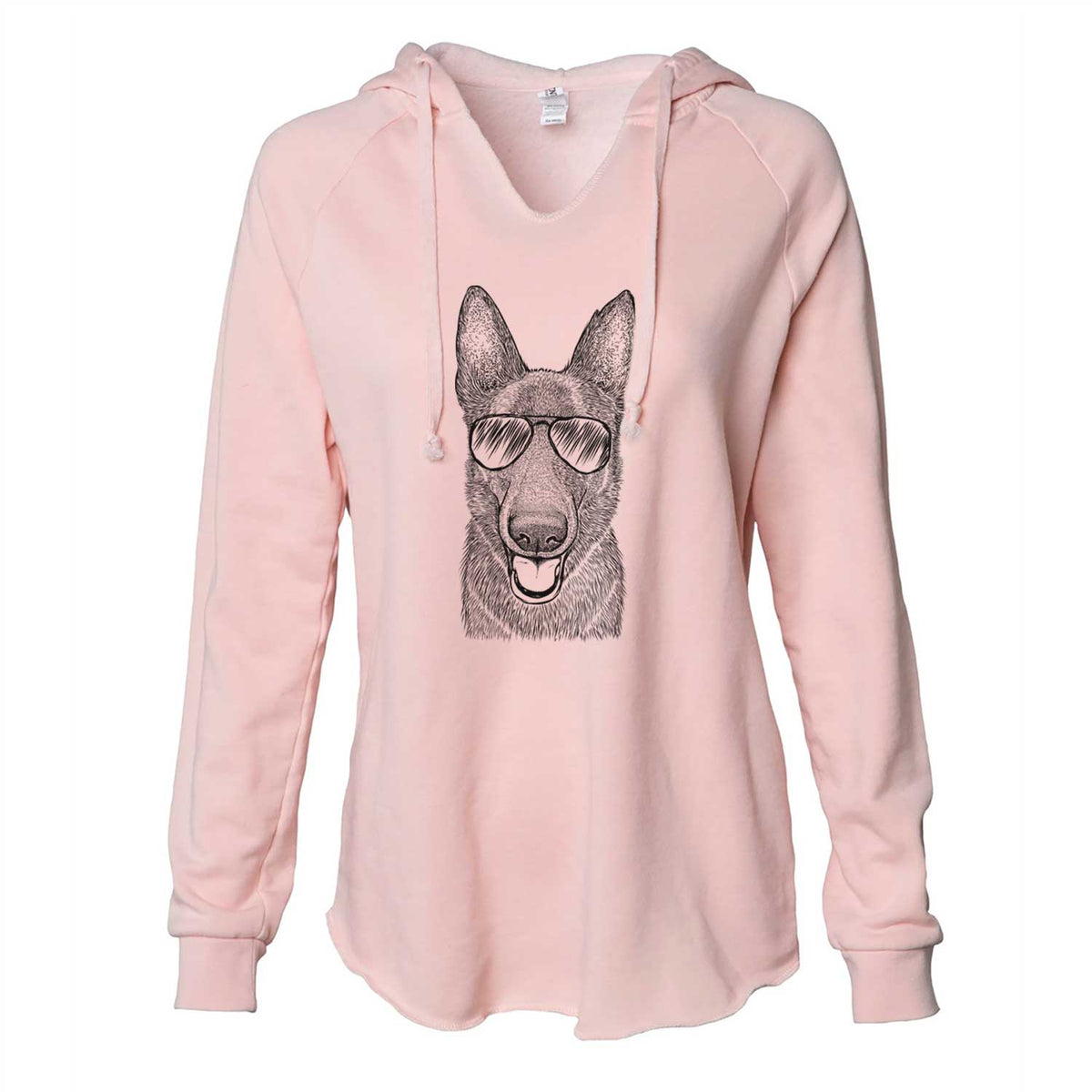 Nyx the German Shepherd - Cali Wave Hooded Sweatshirt