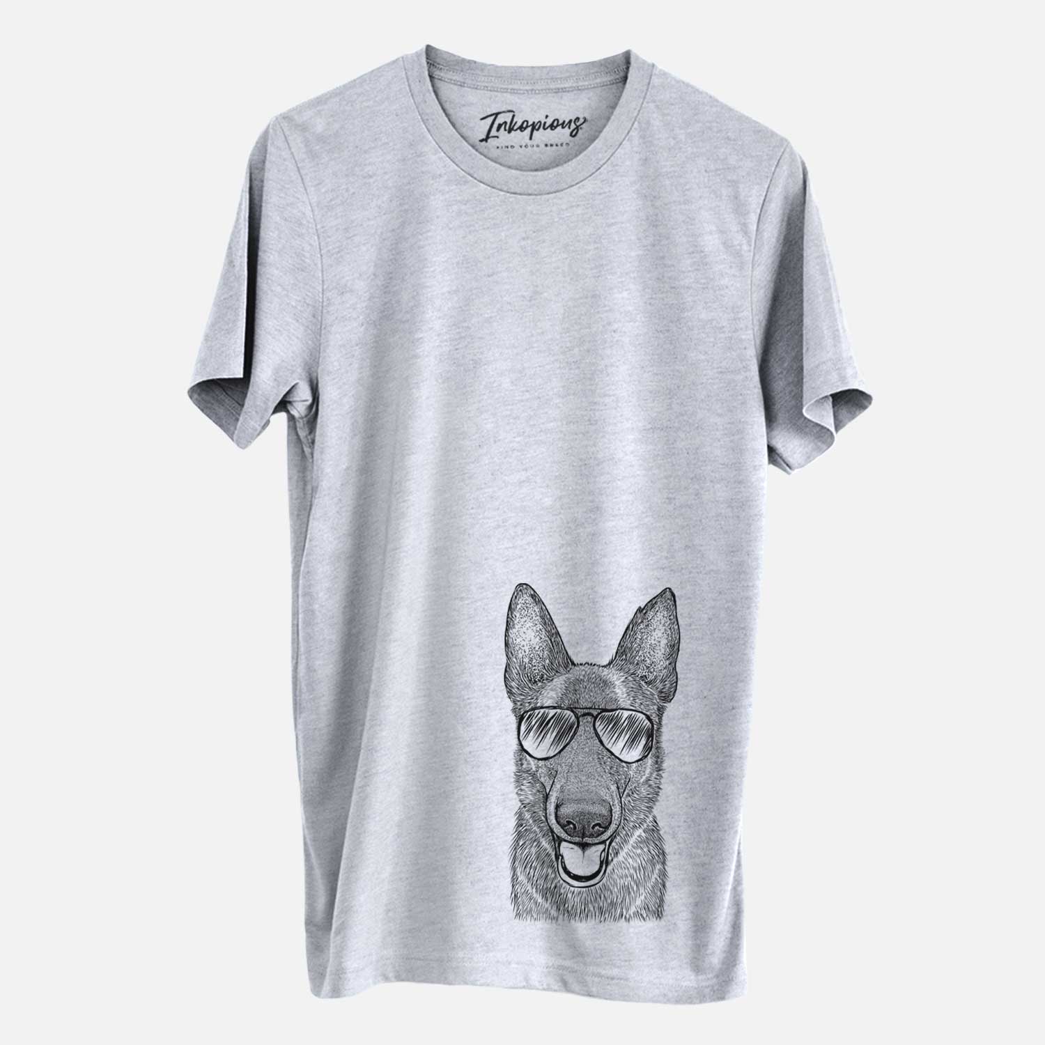 Aviator Nyx the German Shepherd - Unisex Crewneck