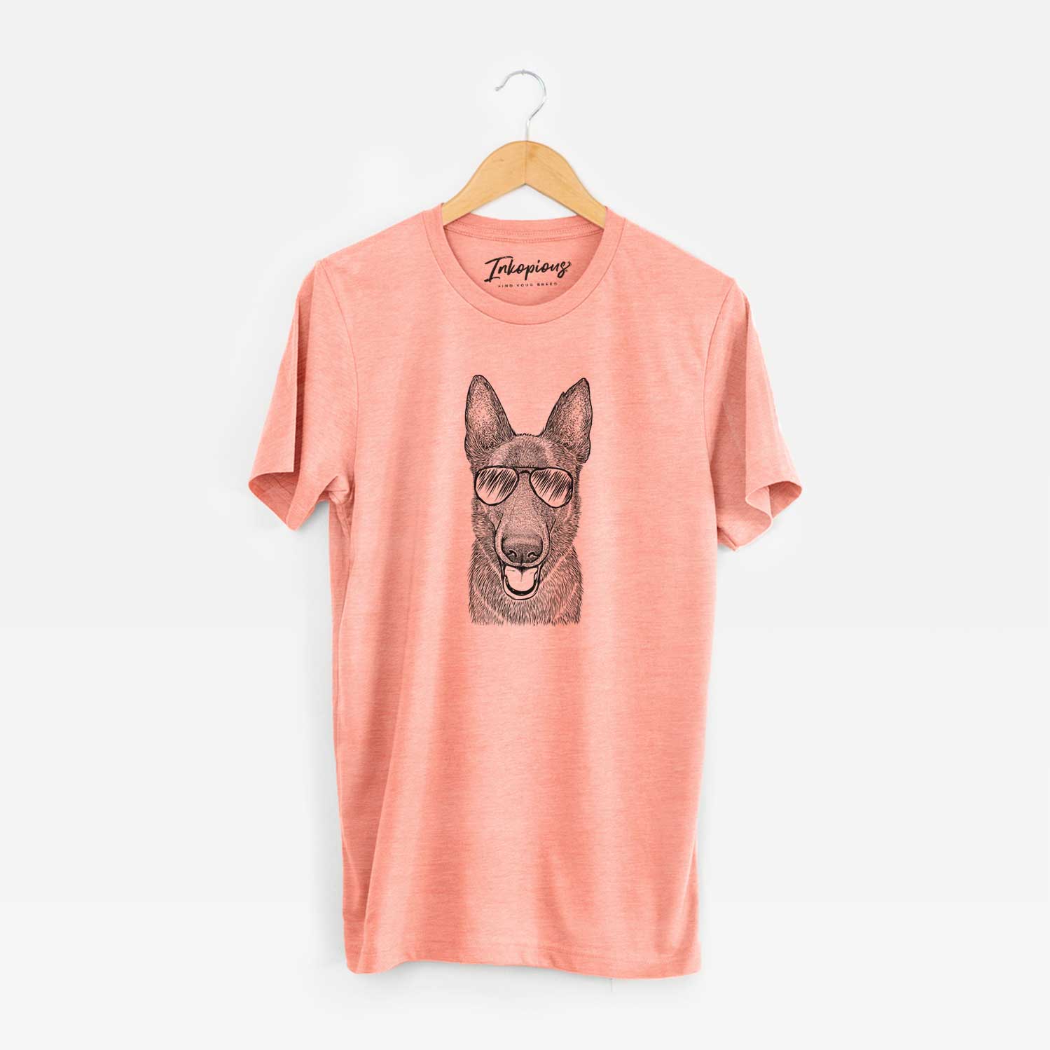 Aviator Nyx the German Shepherd - Unisex Crewneck