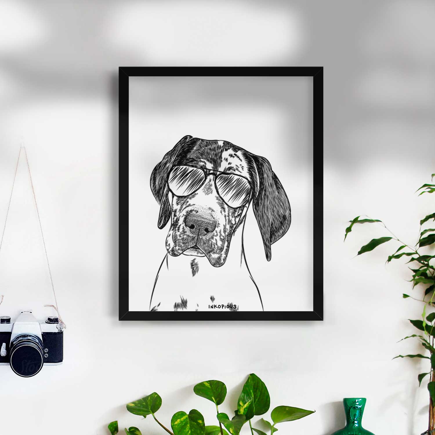 Nyx the Great Dane Art Print