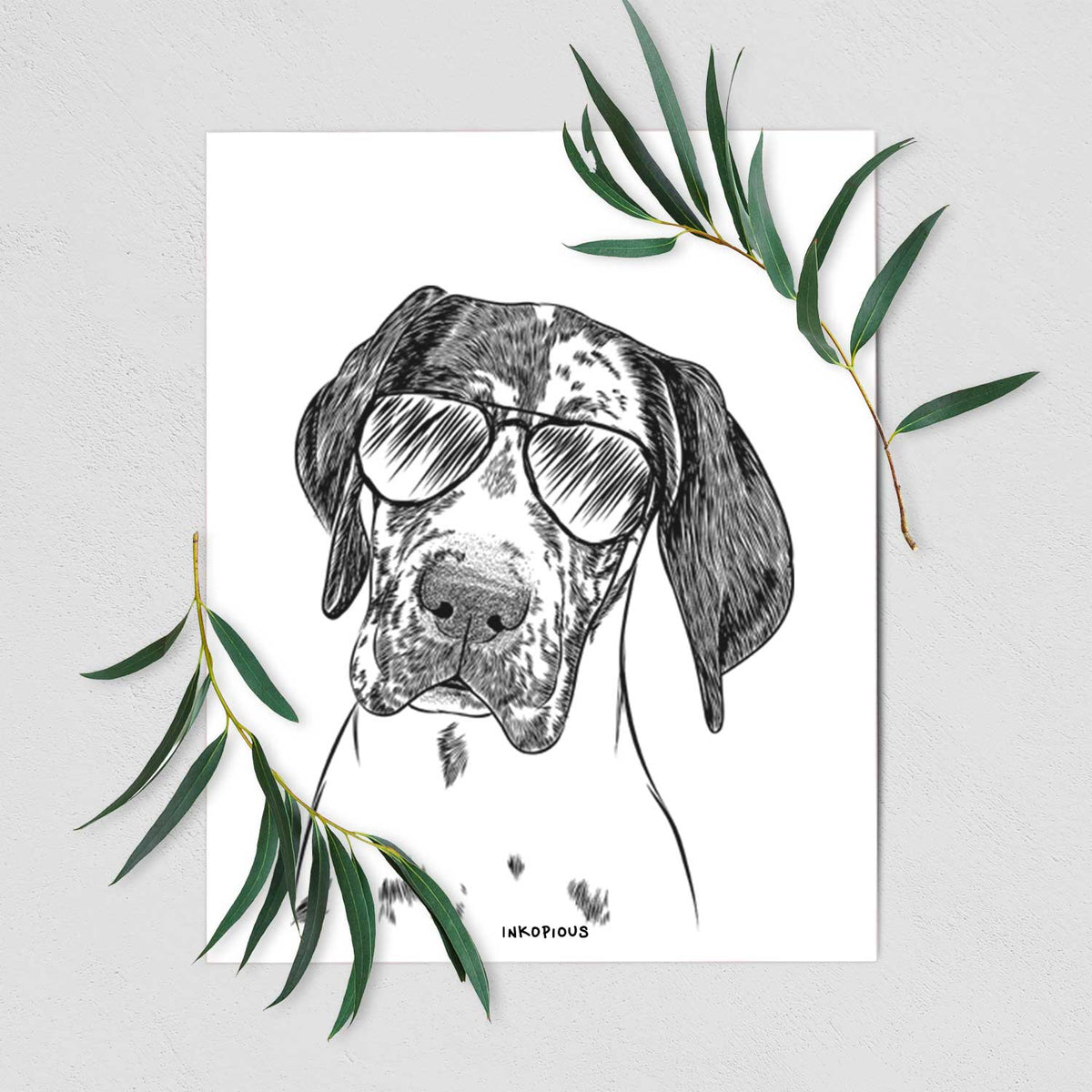 Nyx the Great Dane Art Print