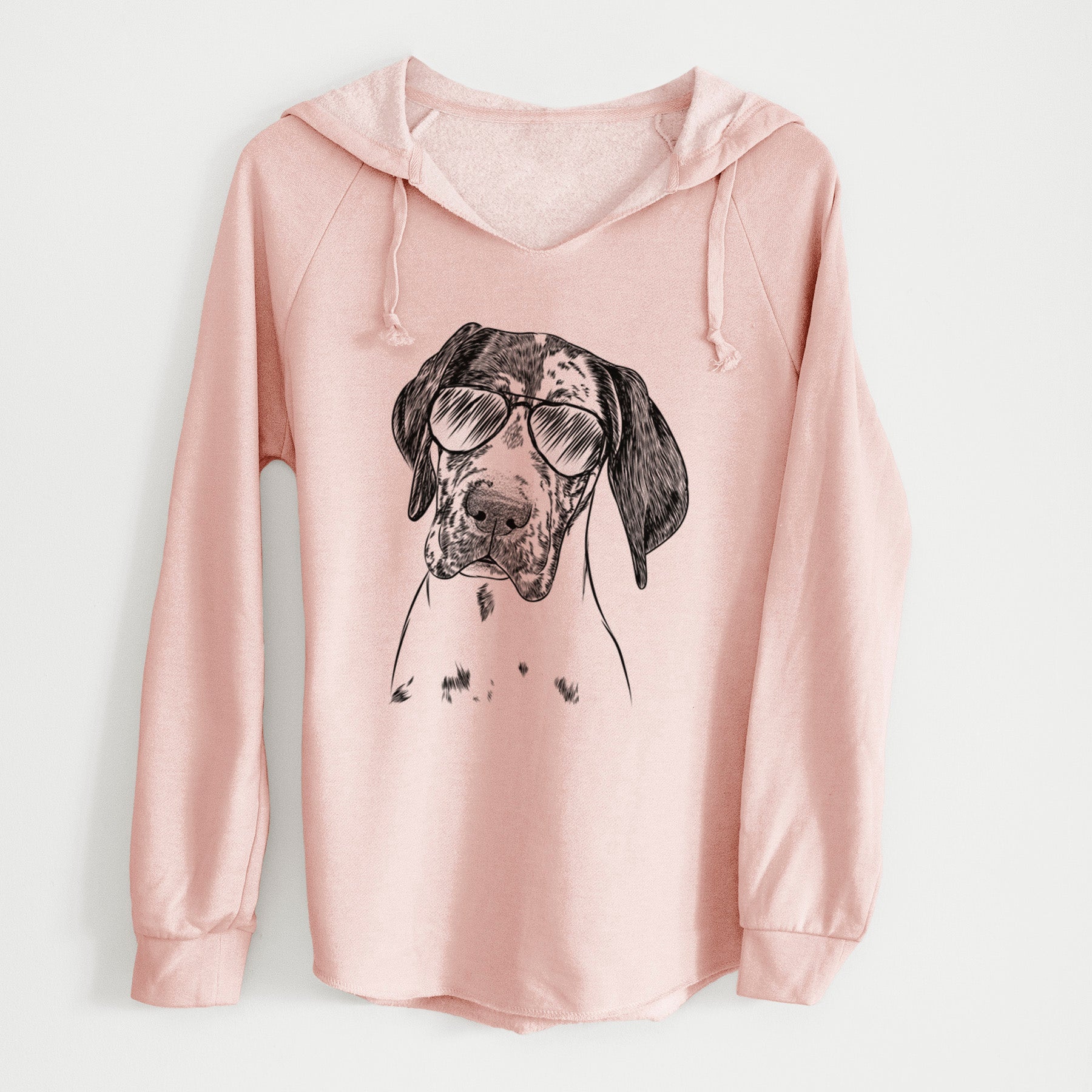 Aviator Nyx the Great Dane - Cali Wave Hooded Sweatshirt