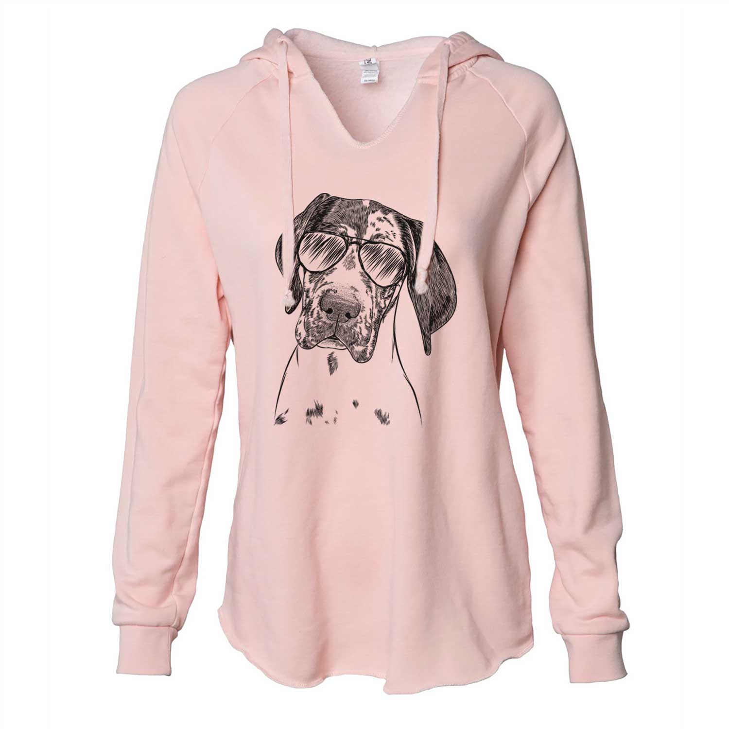 Nyx the Great Dane - Cali Wave Hooded Sweatshirt