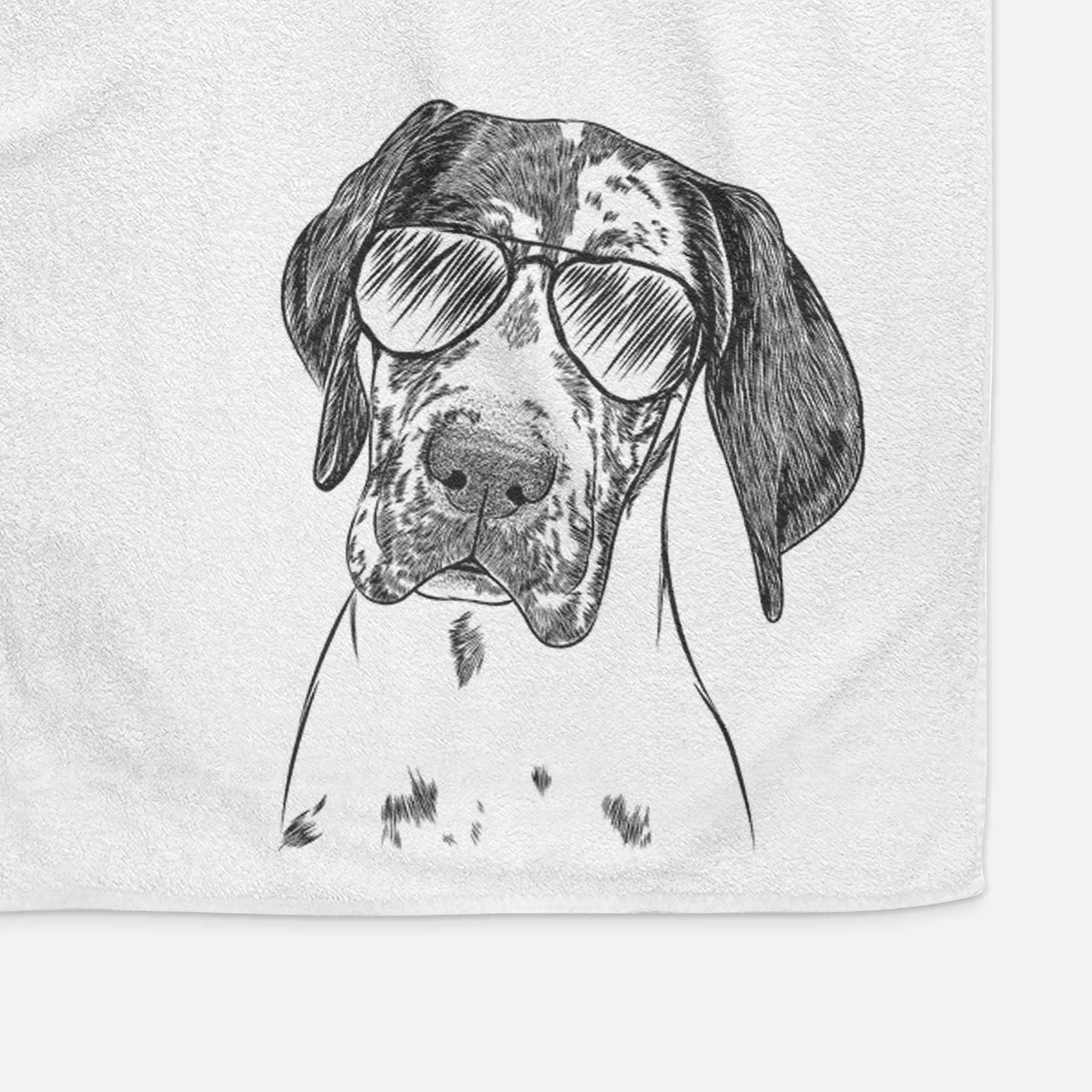 Nyx the Great Dane Decorative Hand Towel