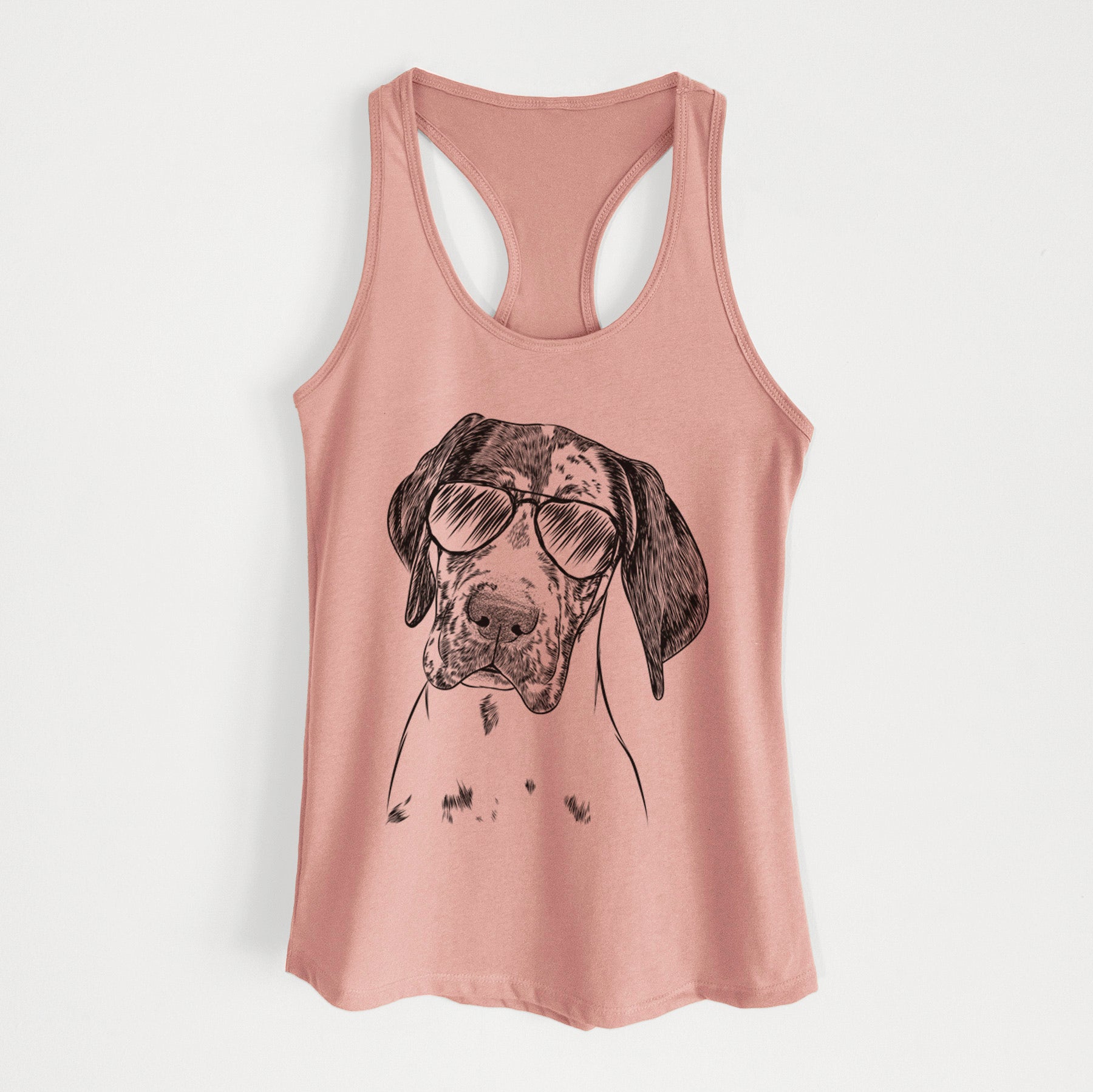 Nyx the Great Dane - Women's Racerback Tanktop