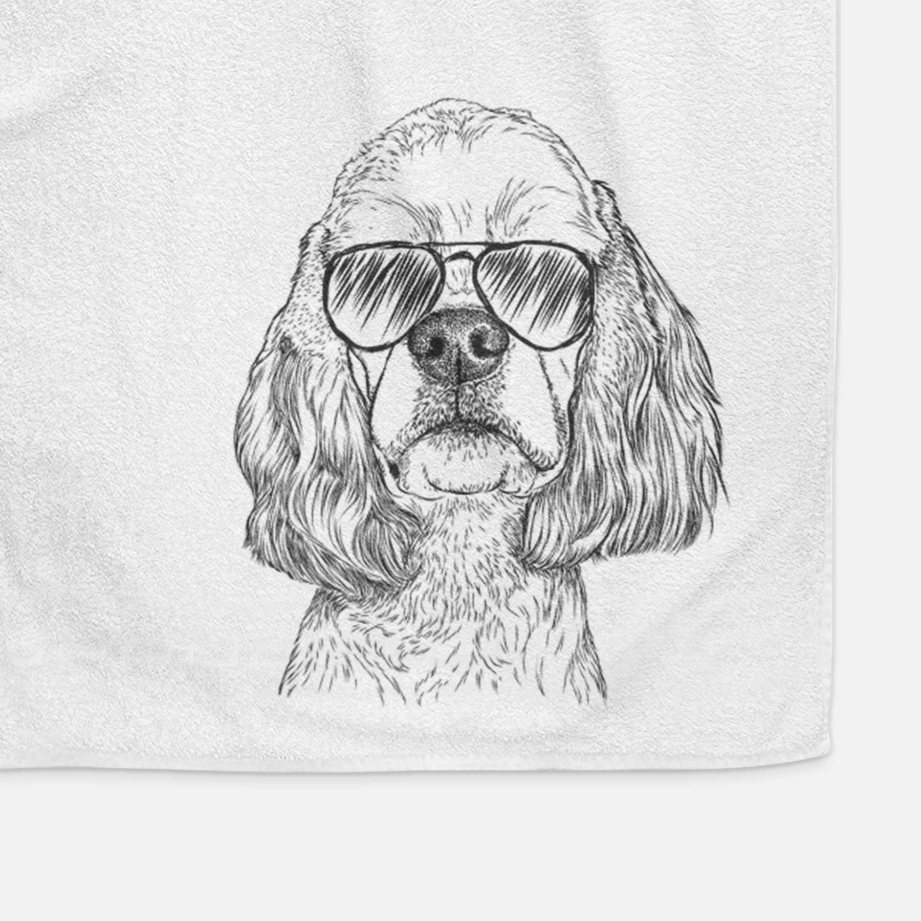 Oakley the American Cocker Spaniel Decorative Hand Towel