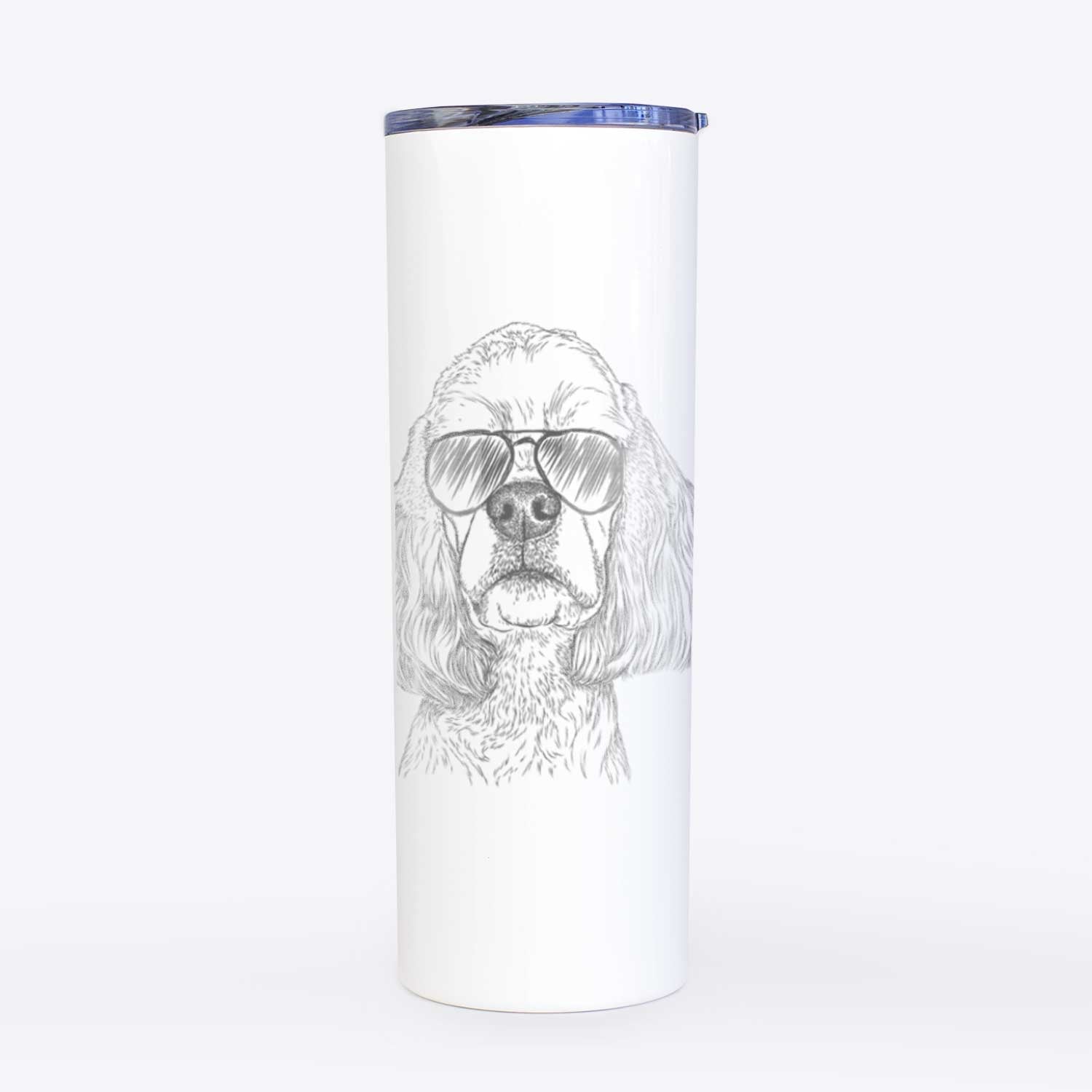 Oakley the American Cocker Spaniel - 20oz Skinny Tumbler