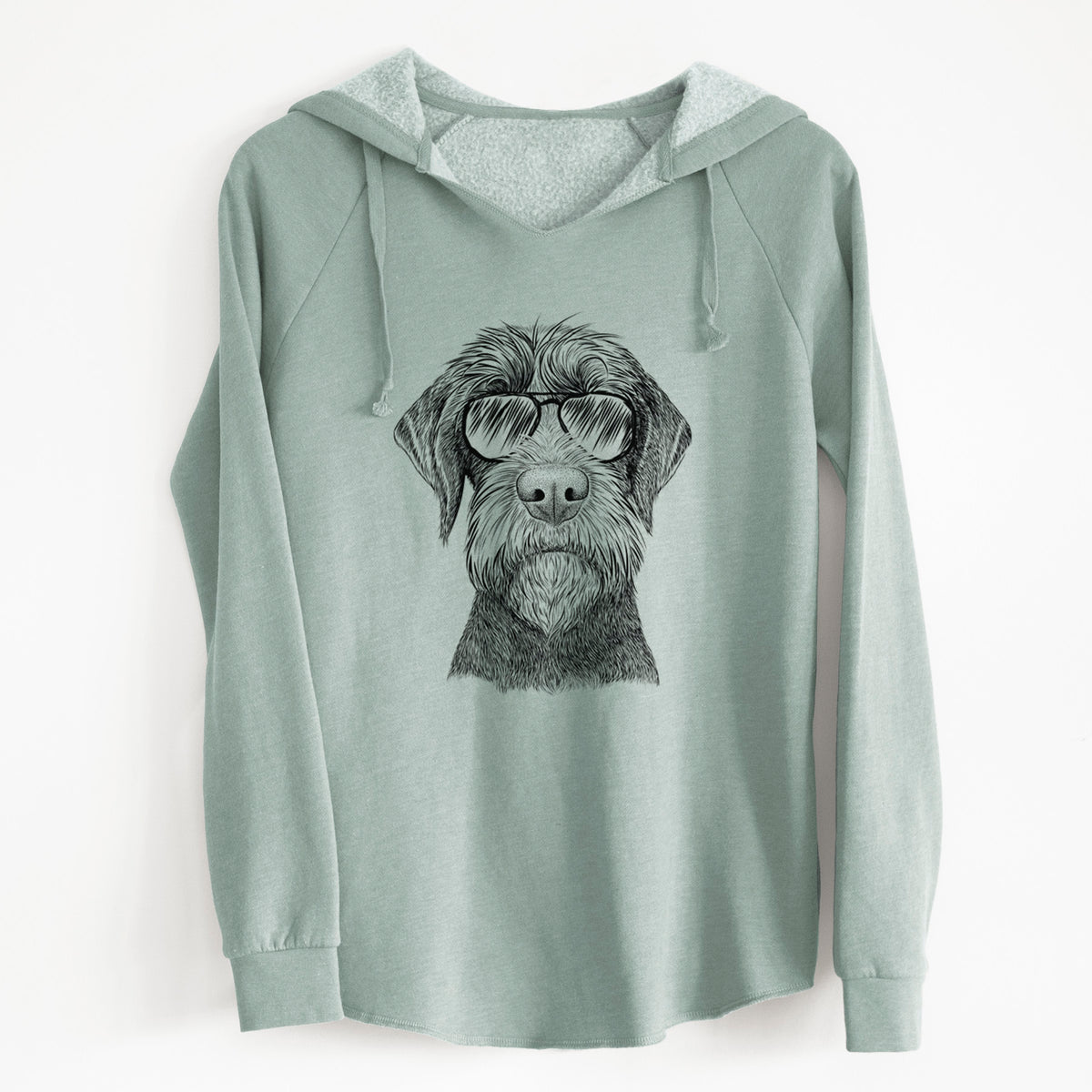 Aviator Oakley the Pudelpointer - Cali Wave Hooded Sweatshirt