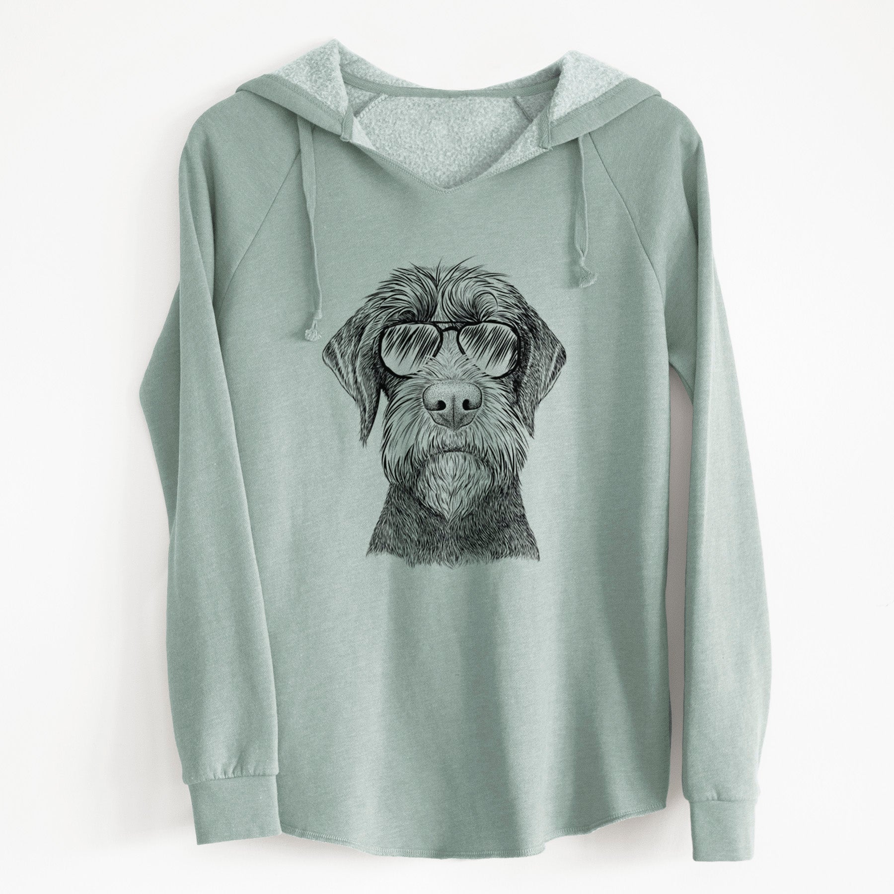 Aviator Oakley the Pudelpointer - Cali Wave Hooded Sweatshirt