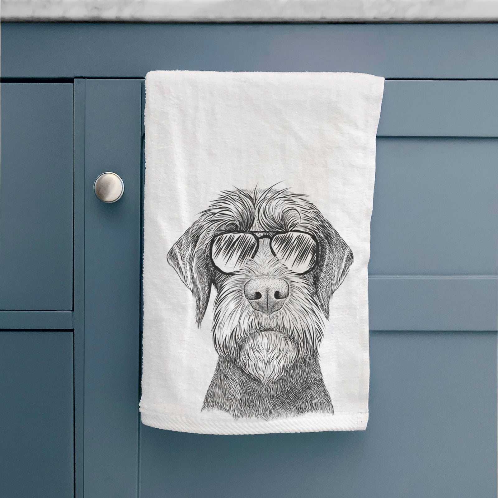 Oakley the Pudelpointer Decorative Hand Towel