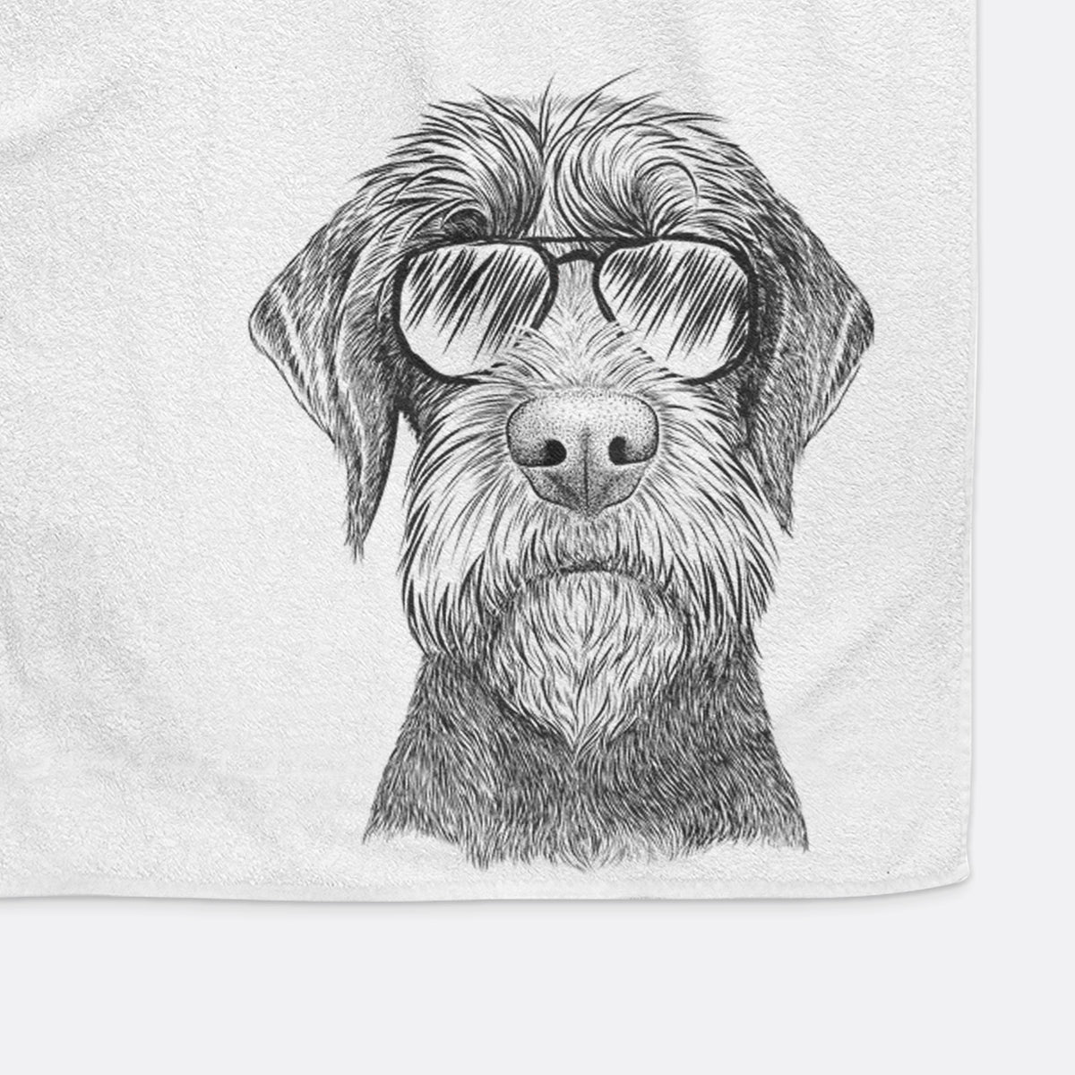 Oakley the Pudelpointer Decorative Hand Towel