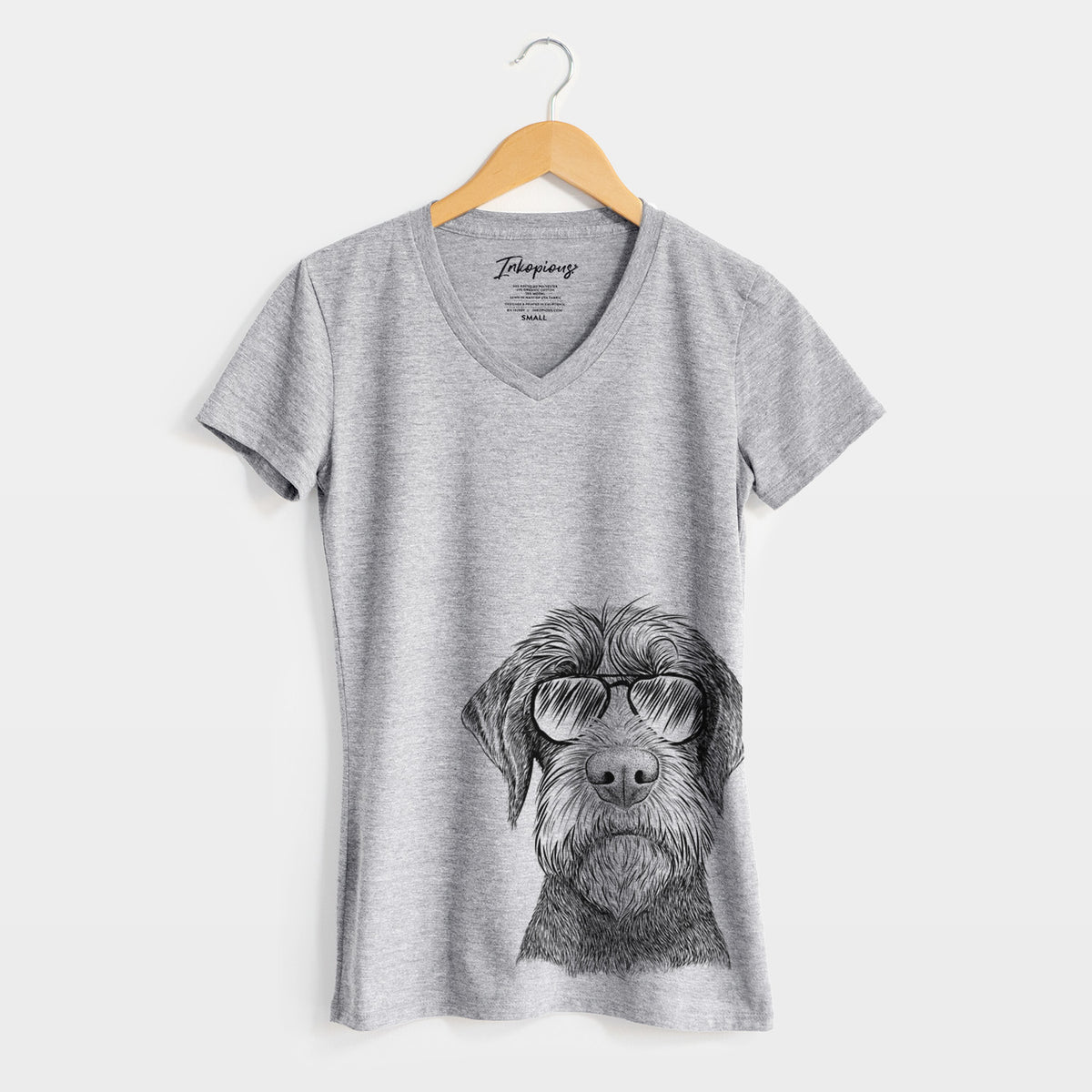 Aviator Oakley the Pudelpointer - Women&#39;s V-neck Shirt