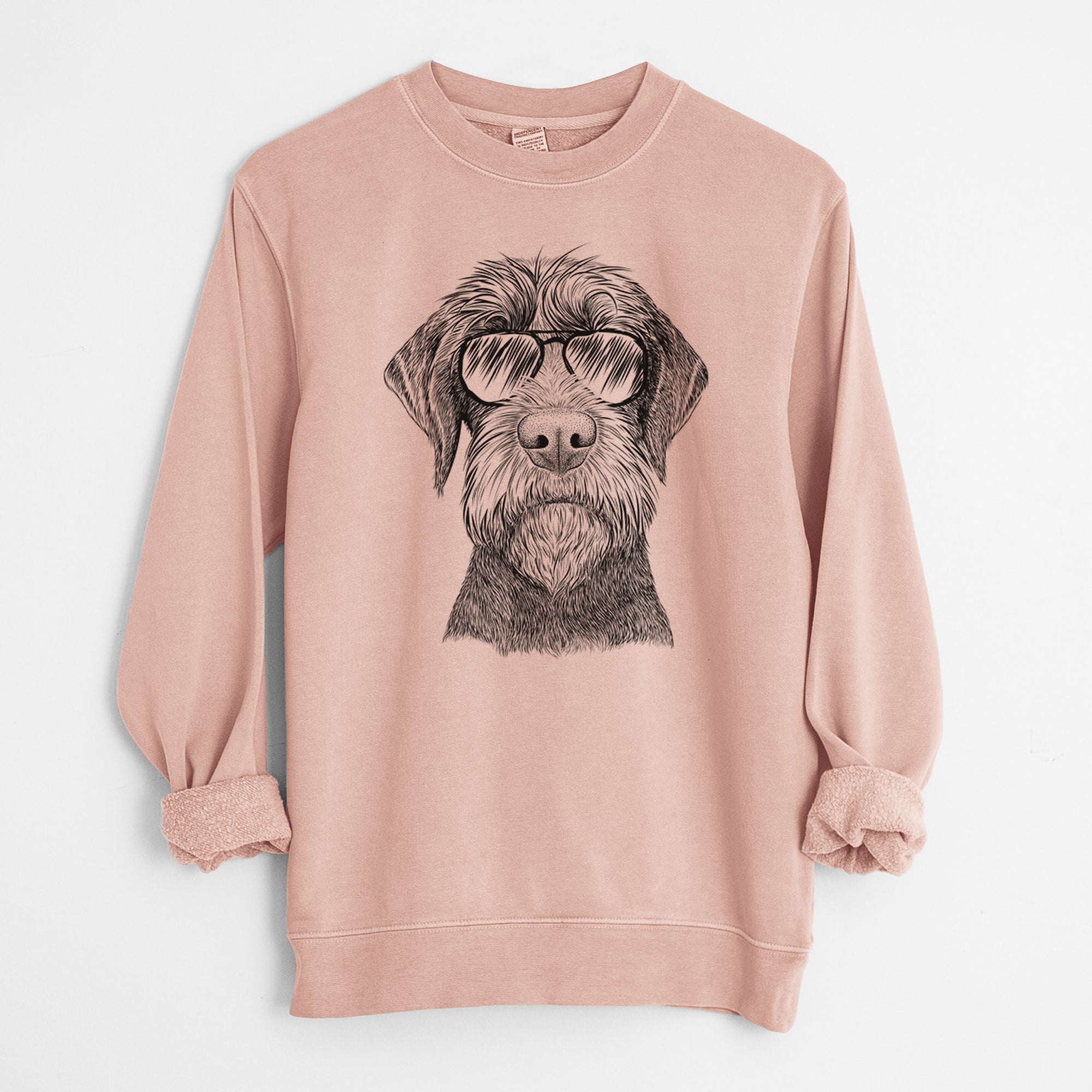 Aviator Oakley the Pudelpointer - Unisex Pigment Dyed Crew Sweatshirt