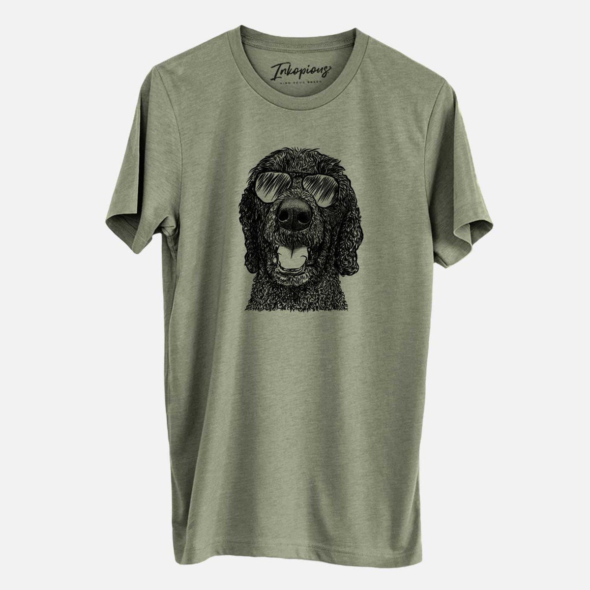 Aviator Obi James the Goldendoodle - Unisex Crewneck