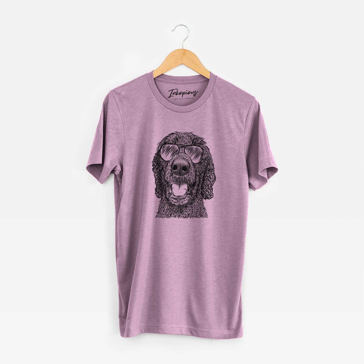 Aviator Obi James the Goldendoodle - Unisex Crewneck