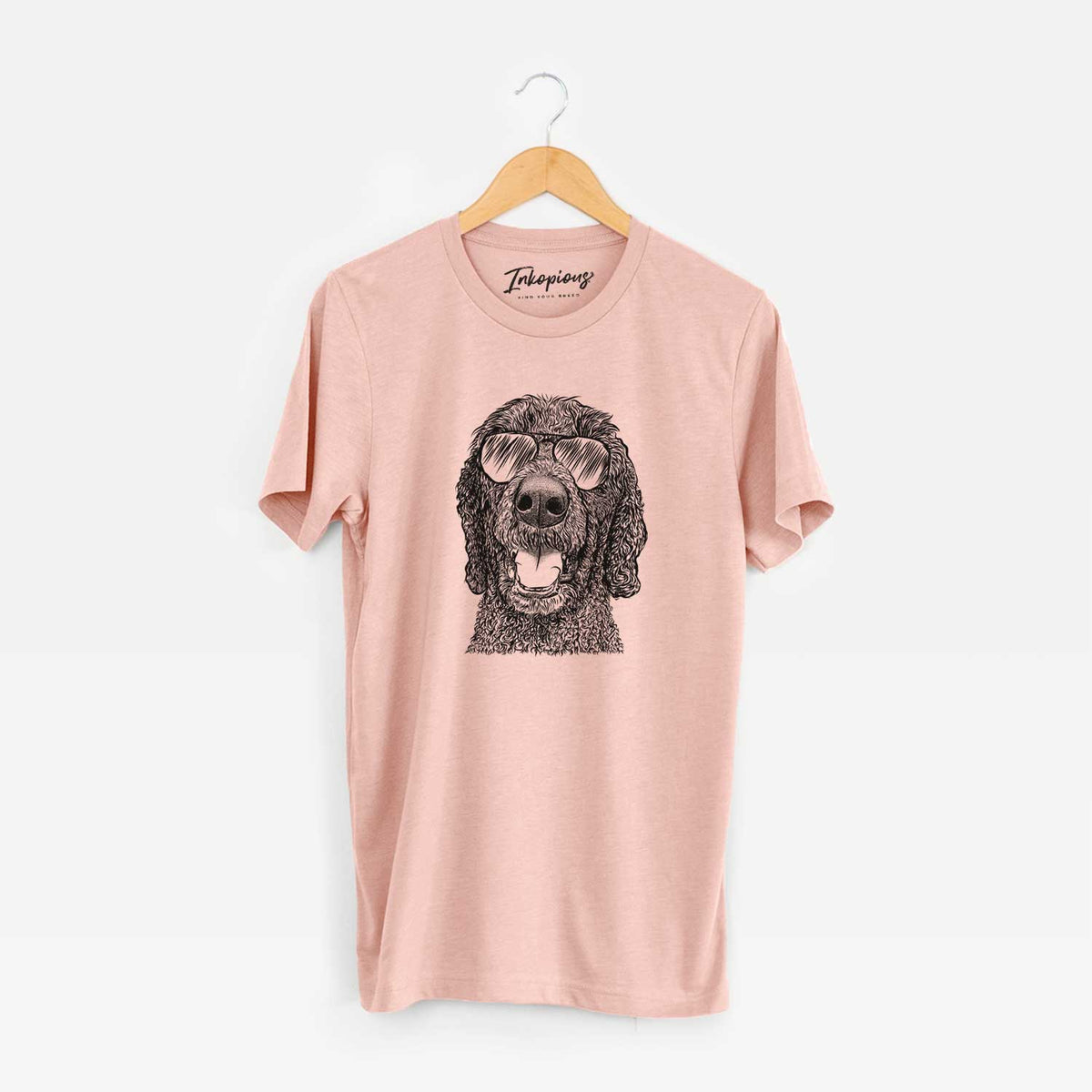 Aviator Obi James the Goldendoodle - Unisex Crewneck