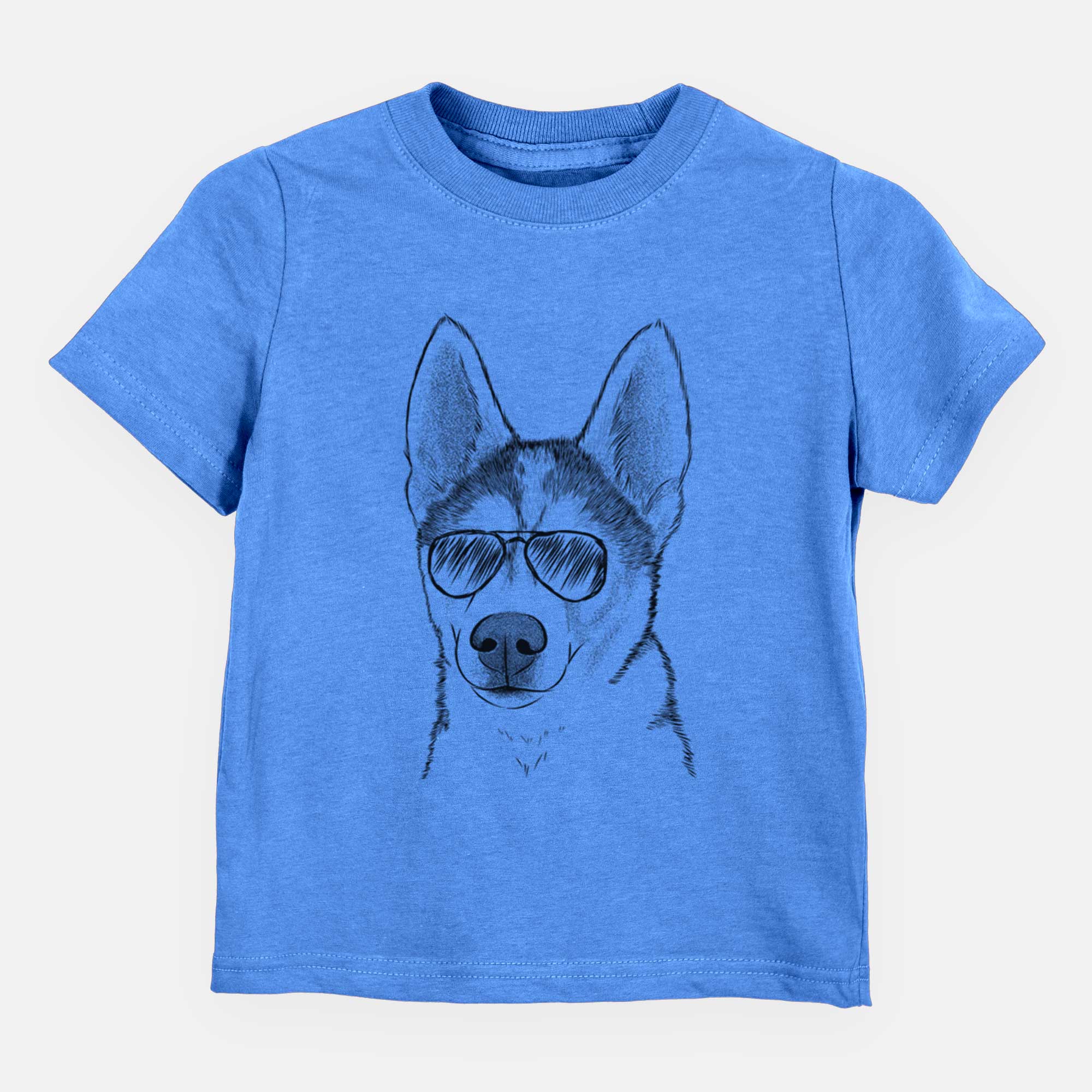 Aviator Odin the Siberian Husky - Kids/Youth/Toddler Shirt