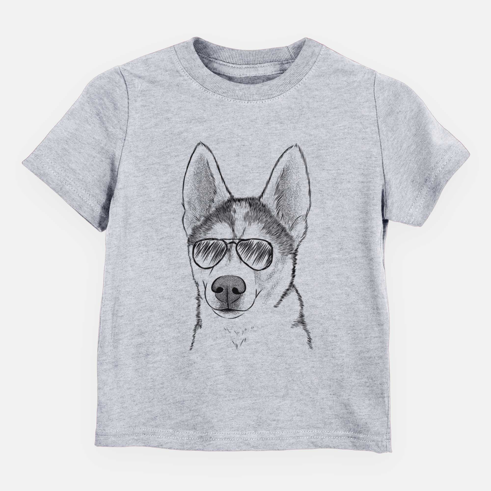 Aviator Odin the Siberian Husky - Kids/Youth/Toddler Shirt