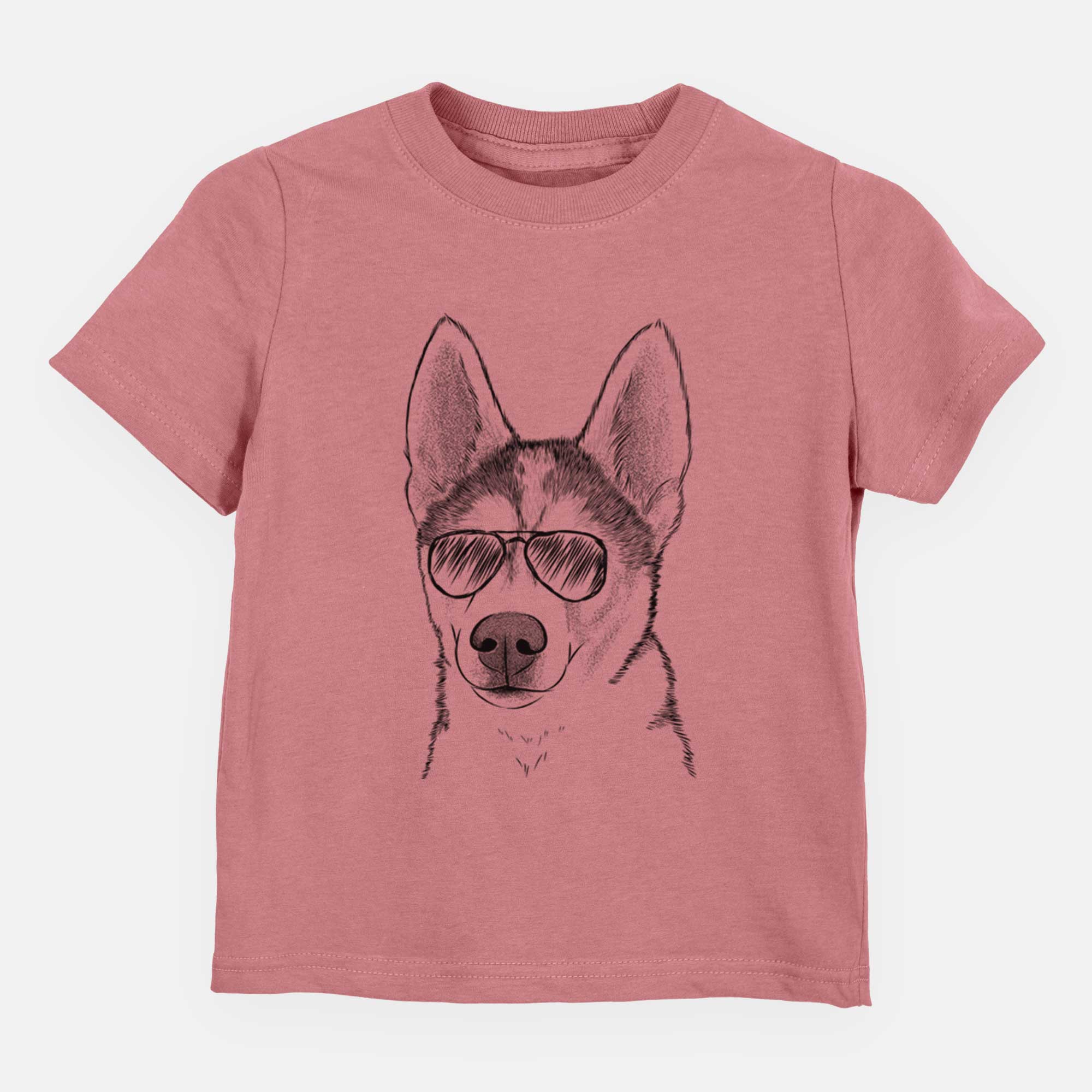 Aviator Odin the Siberian Husky - Kids/Youth/Toddler Shirt