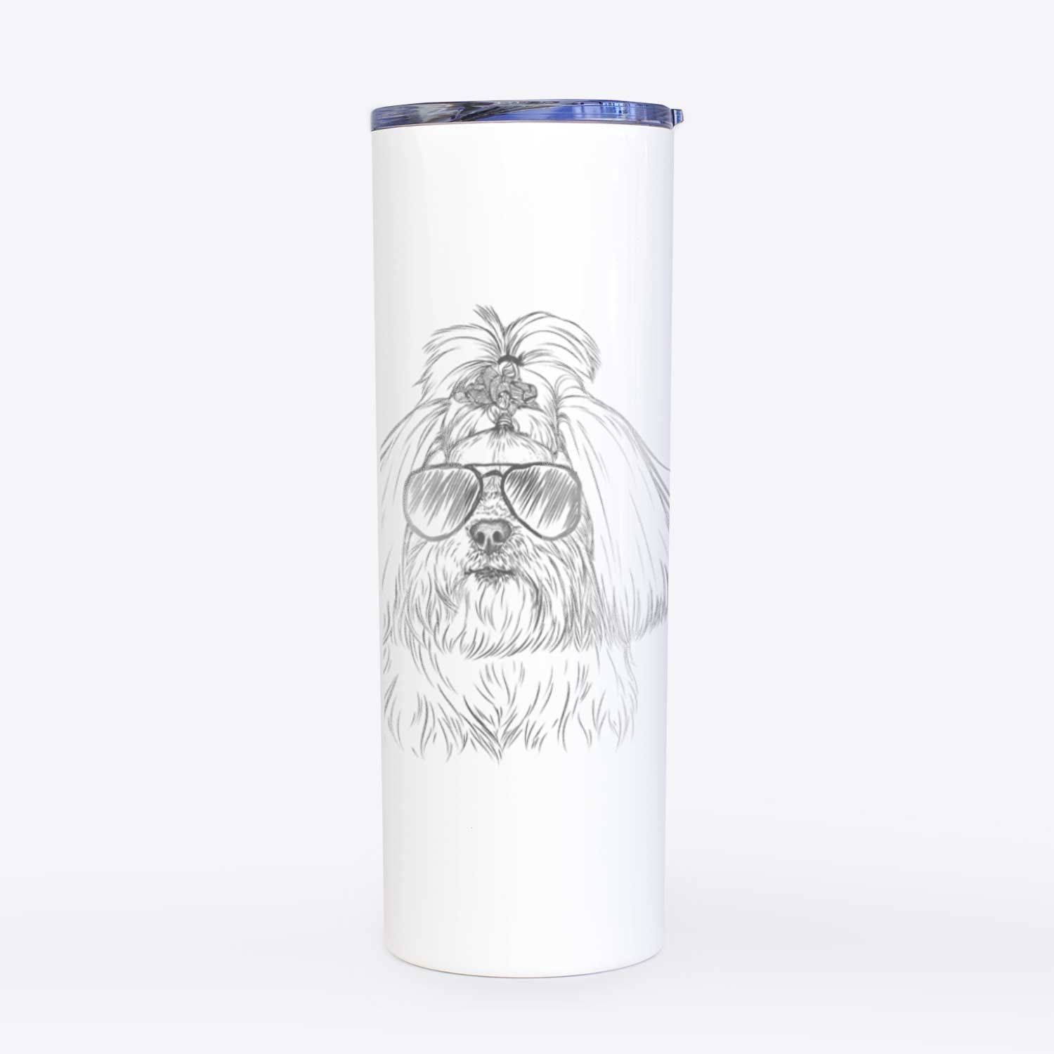 Olga the Shih Tzu - 20oz Skinny Tumbler