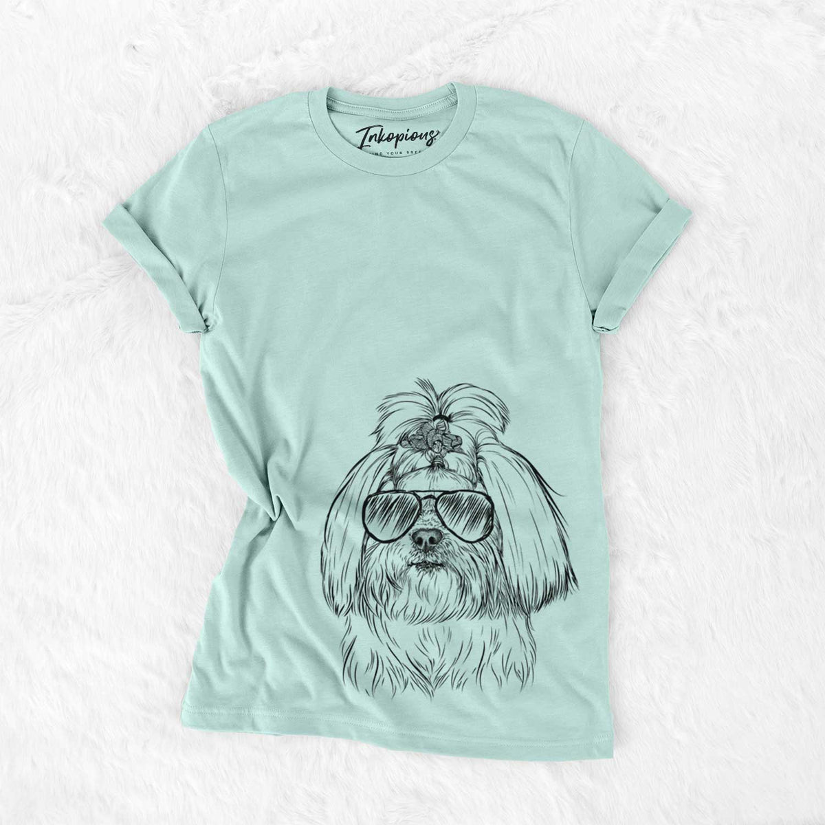 Aviator Olga the Shih Tzu - Unisex Crewneck