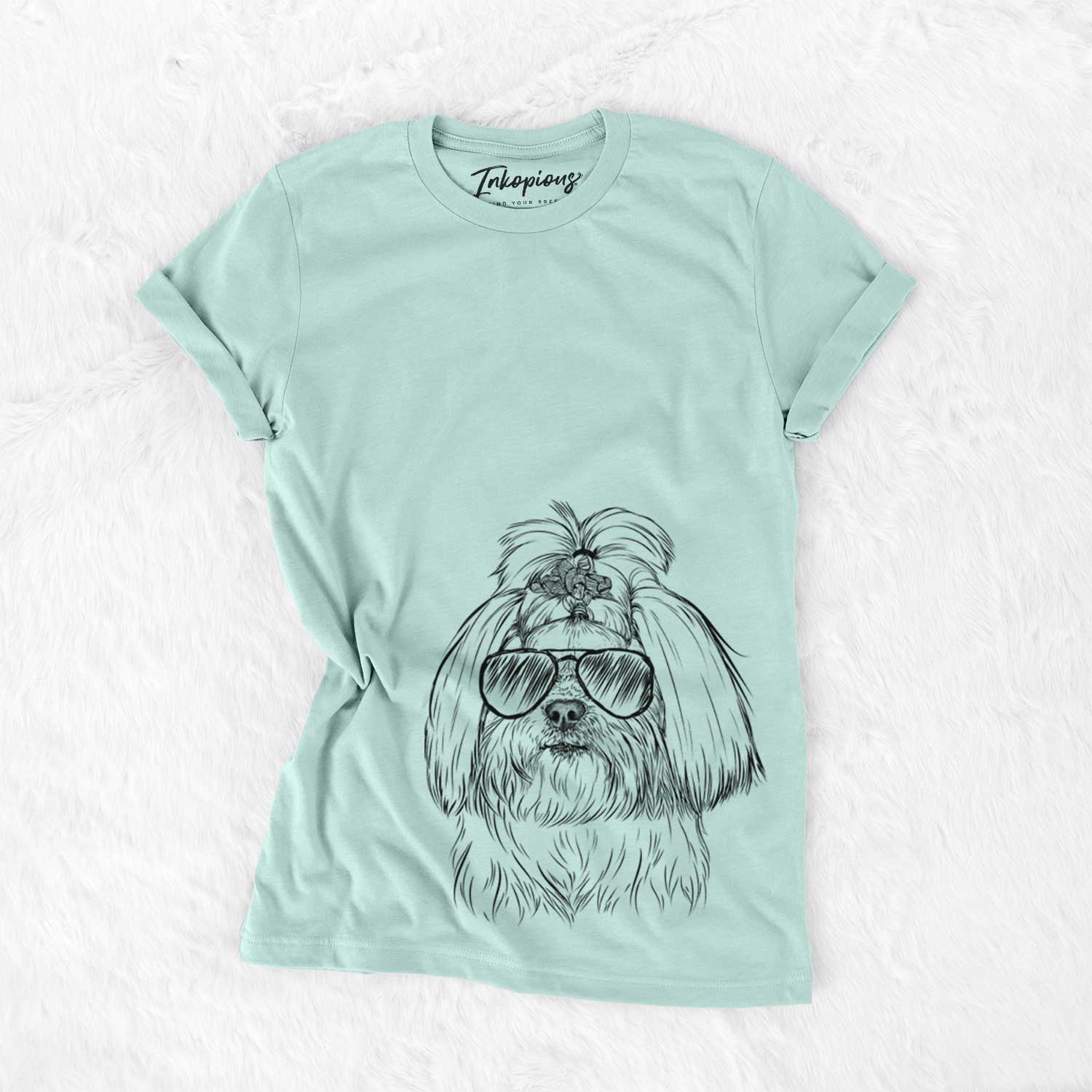 Aviator Olga the Shih Tzu - Unisex Crewneck