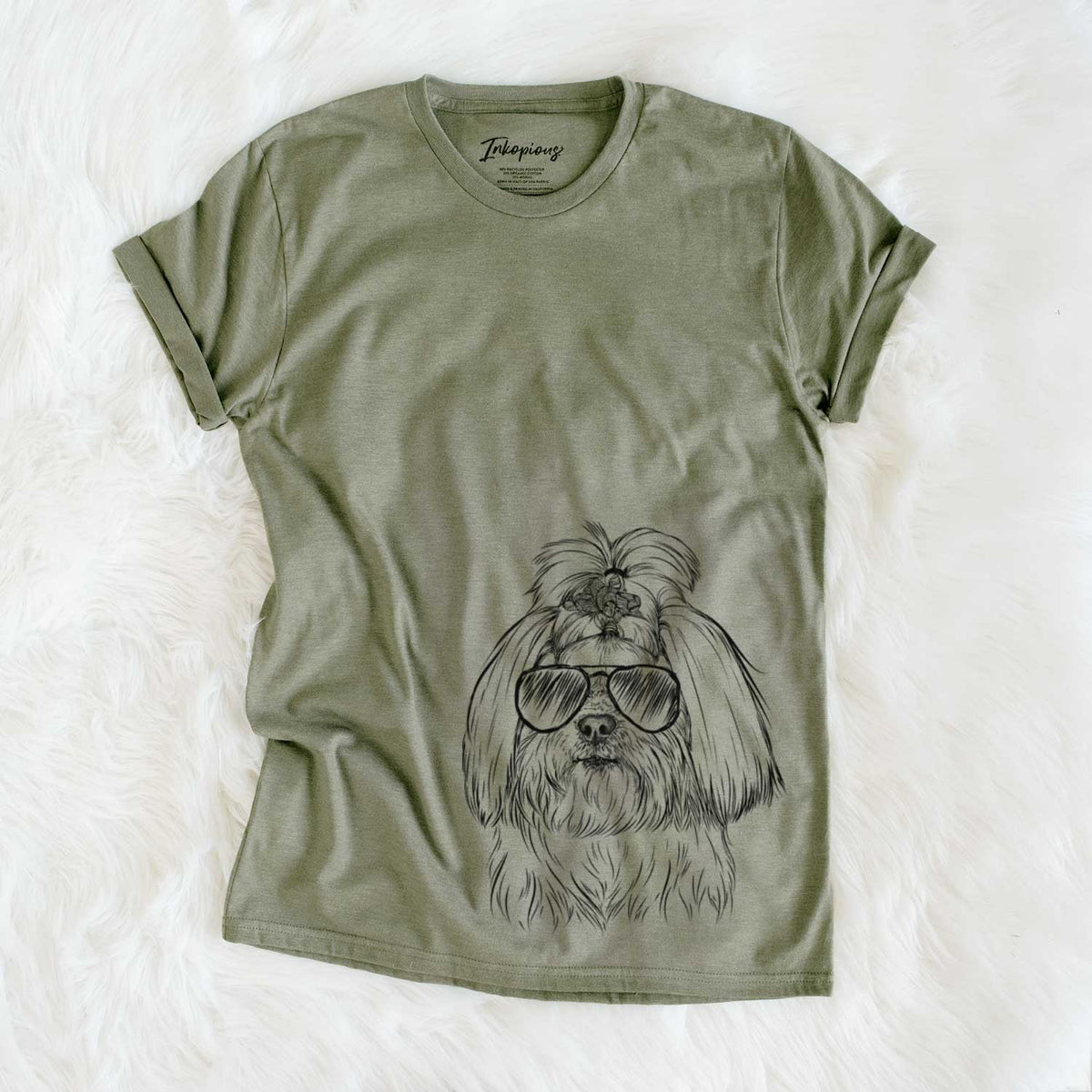 Aviator Olga the Shih Tzu - Unisex Crewneck