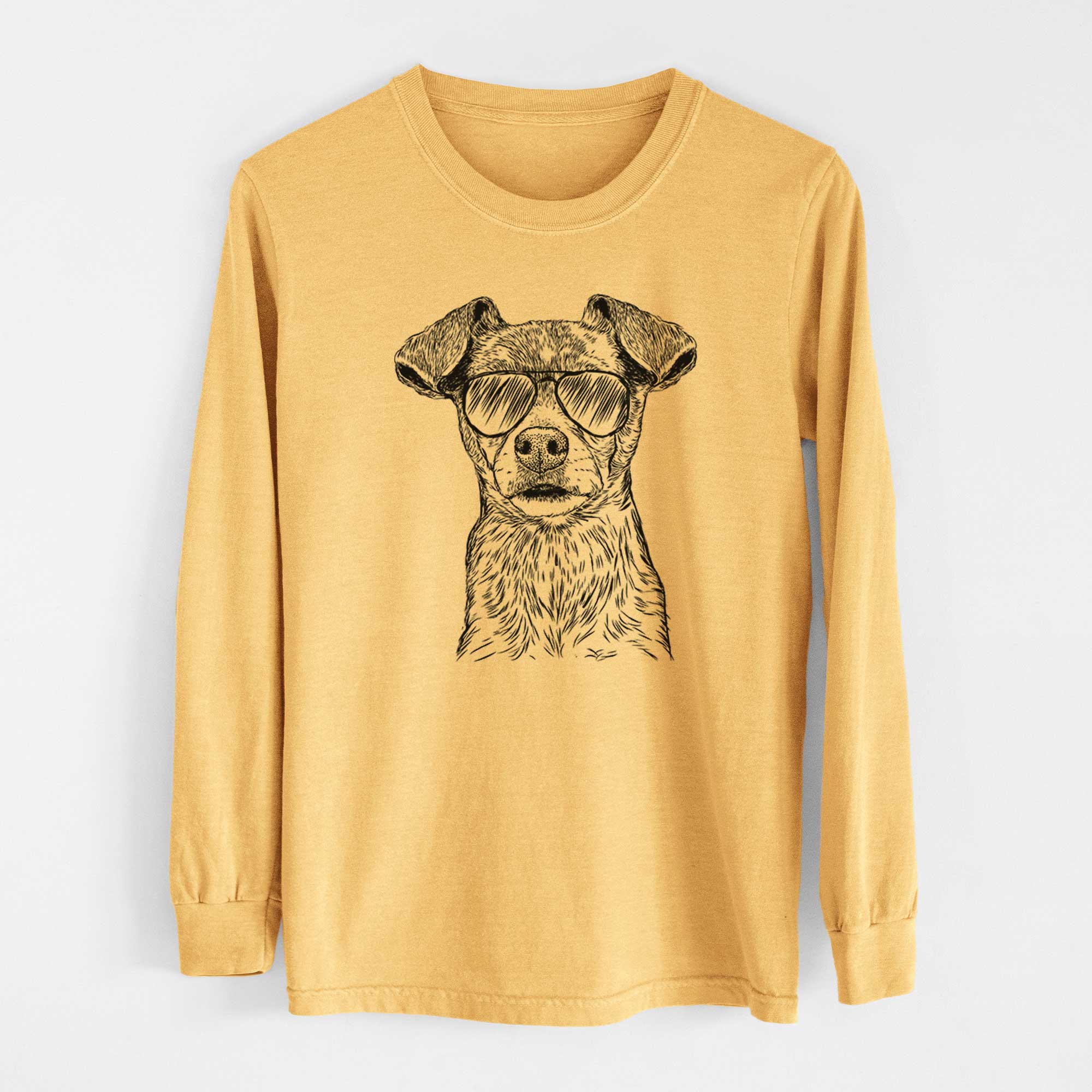 Aviators Olive the Mixed Breed - Heavyweight 100% Cotton Long Sleeve