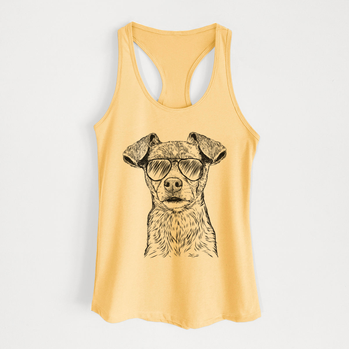 Olive the Mixed Breed - Women's Racerback Tanktop