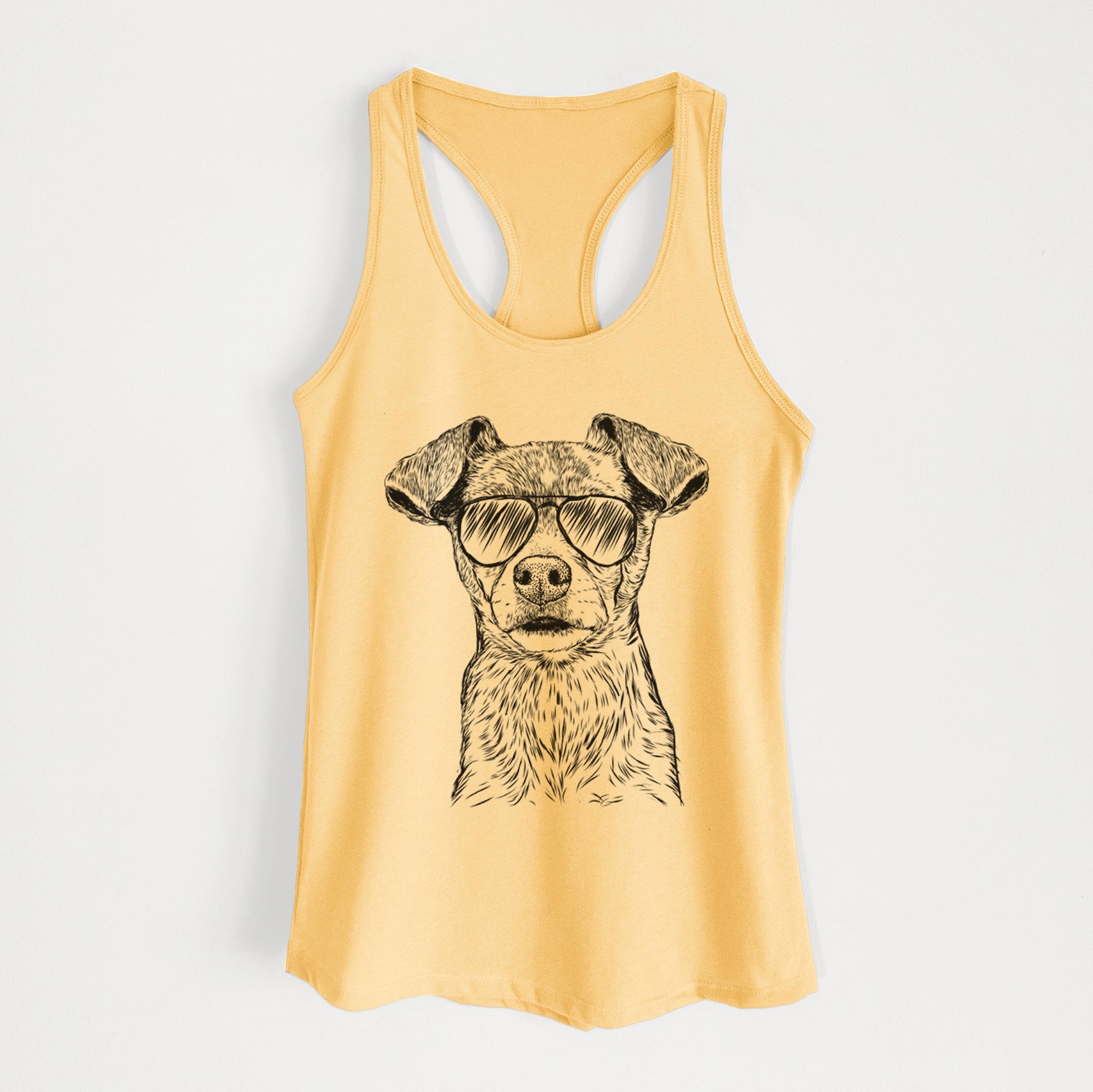 Olive the Mixed Breed - Women's Racerback Tanktop