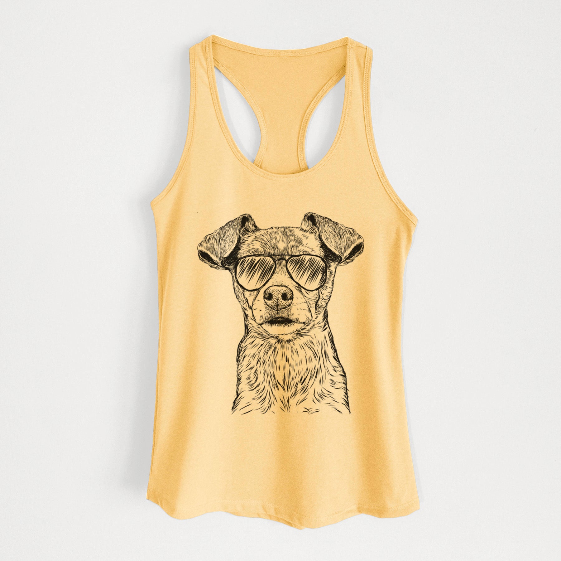 Olive the Mixed Breed - Women's Racerback Tanktop