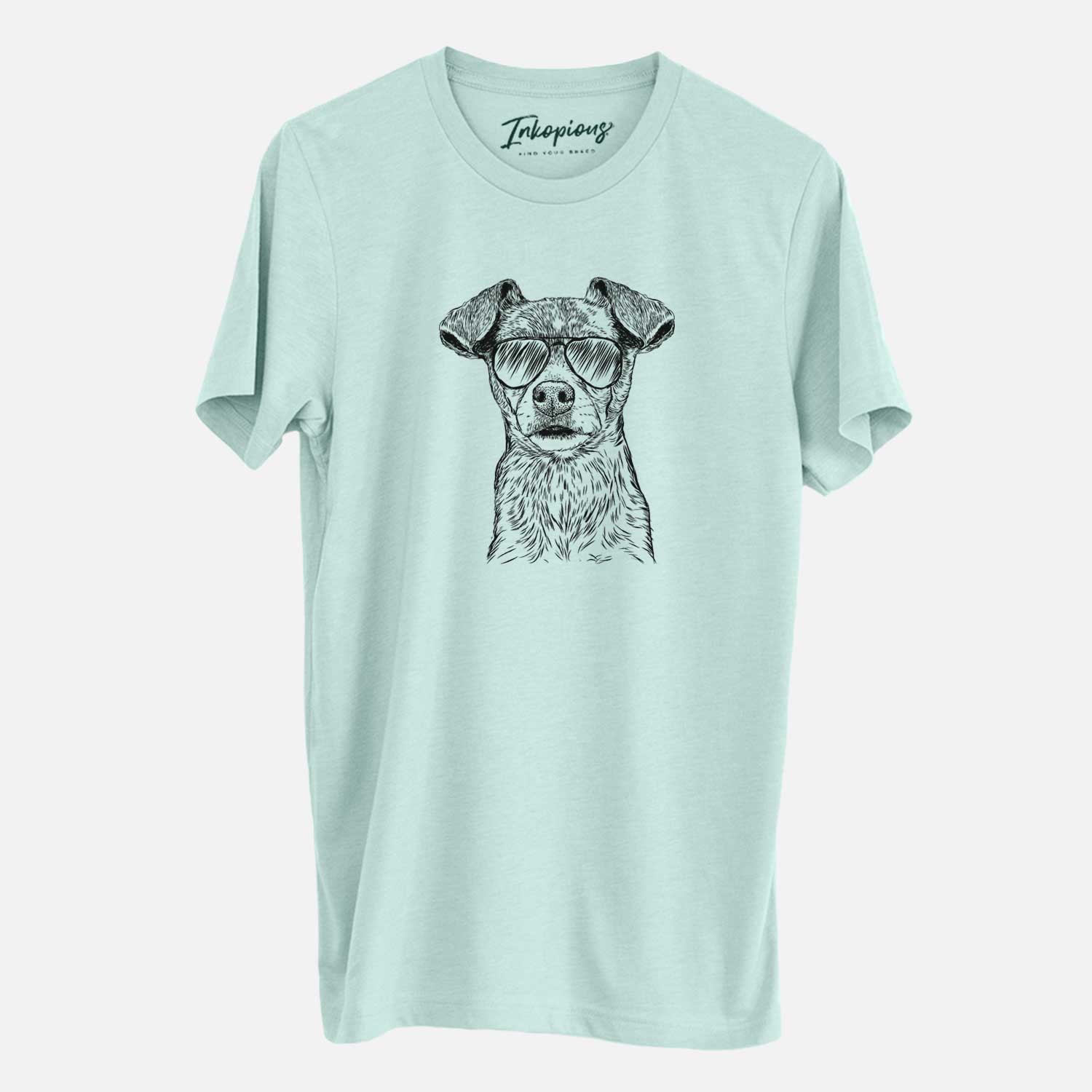 Aviator Olive the Mixed Breed - Unisex Crewneck