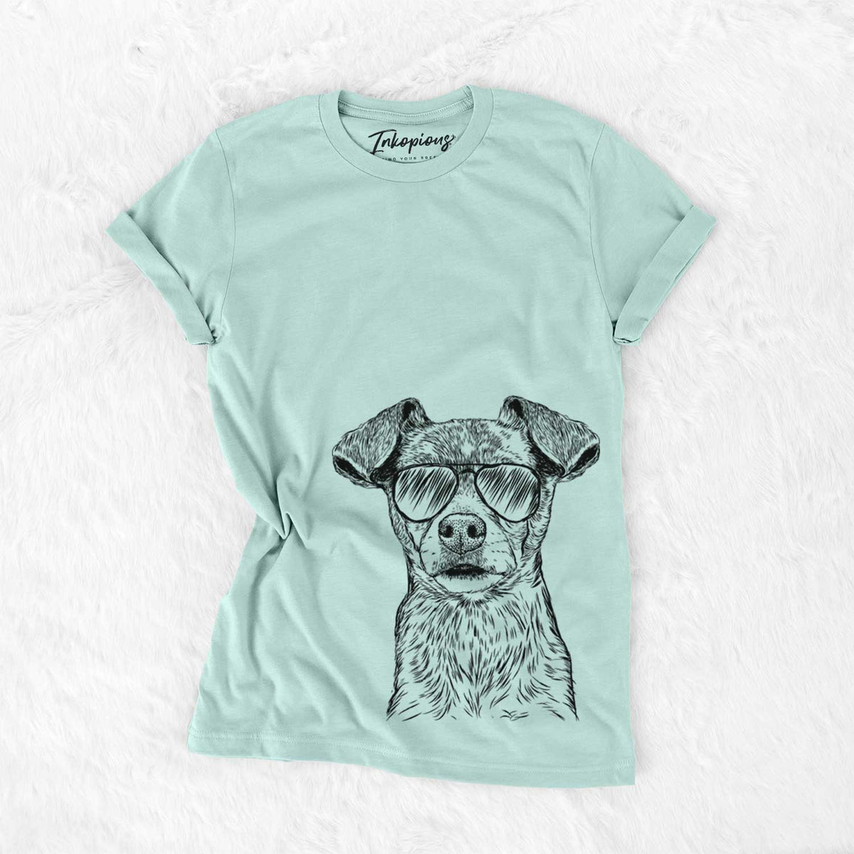 Aviator Olive the Mixed Breed - Unisex Crewneck
