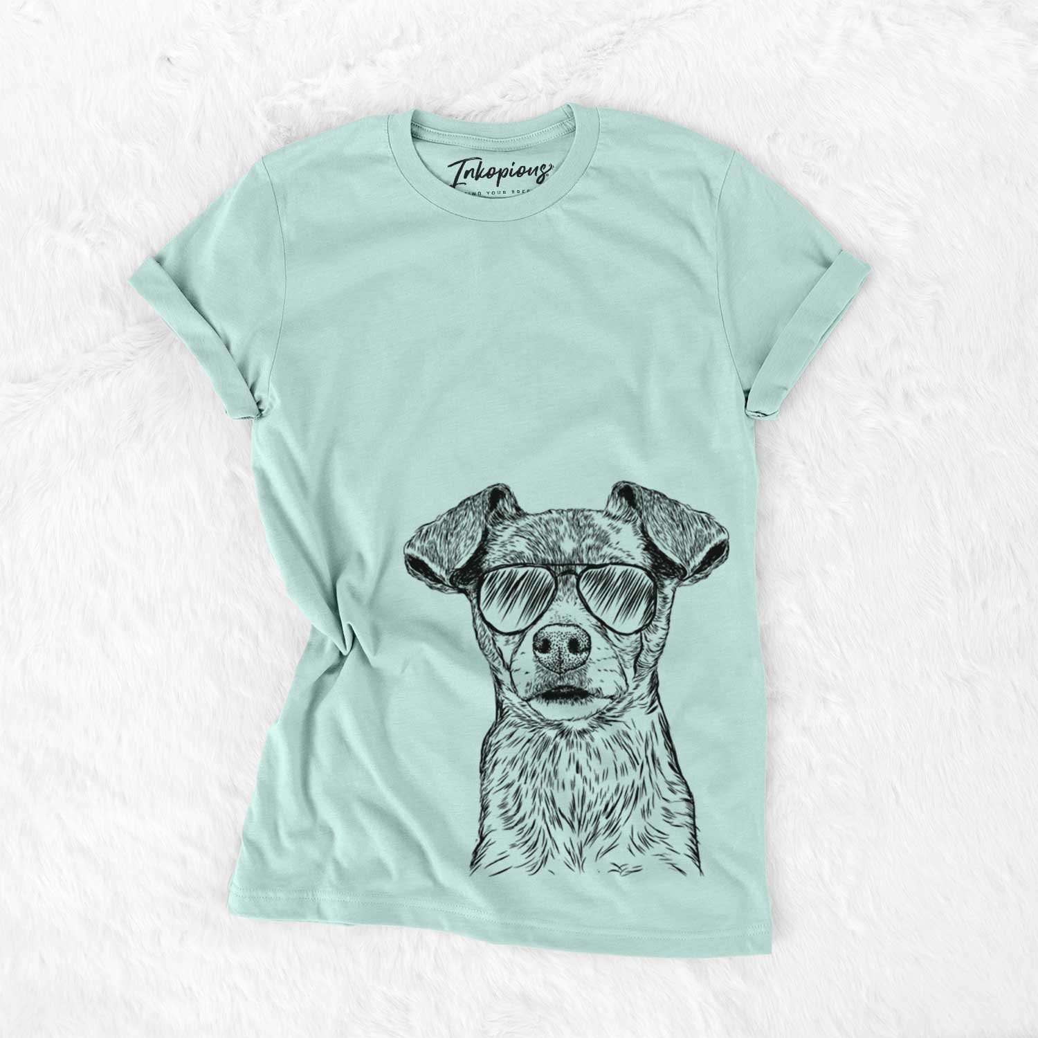 Aviator Olive the Mixed Breed - Unisex Crewneck