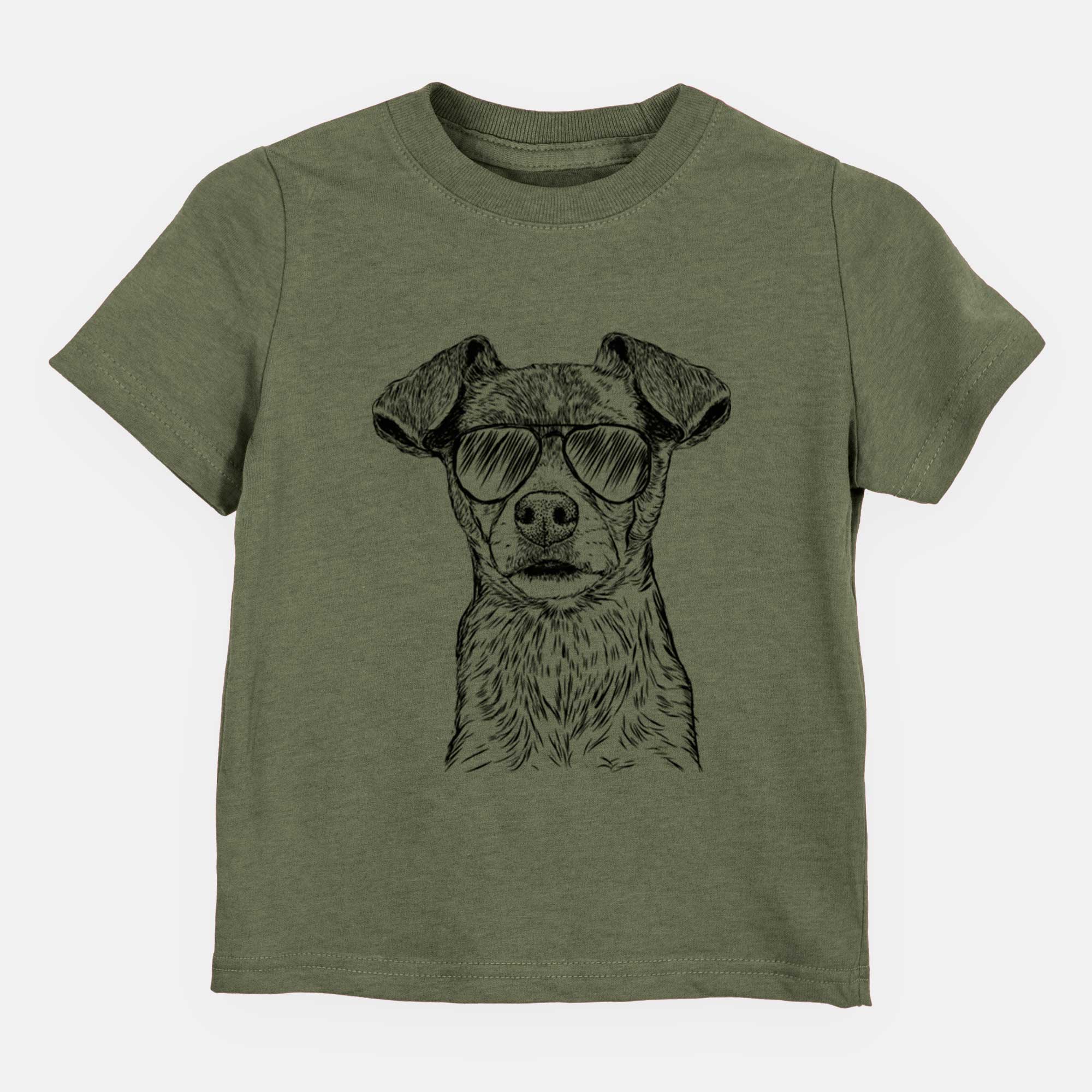 Aviator Olive the Mixed Breed - Kids/Youth/Toddler Shirt