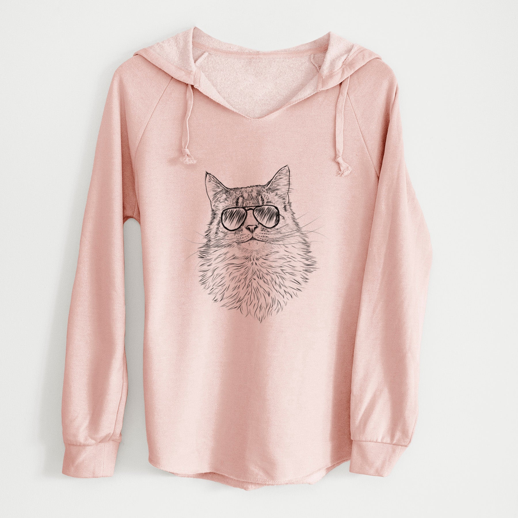 Aviator Olive the Cat - Cali Wave Hooded Sweatshirt