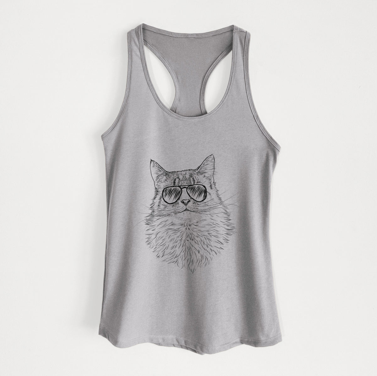 Olive the Cat - Women&#39;s Racerback Tanktop
